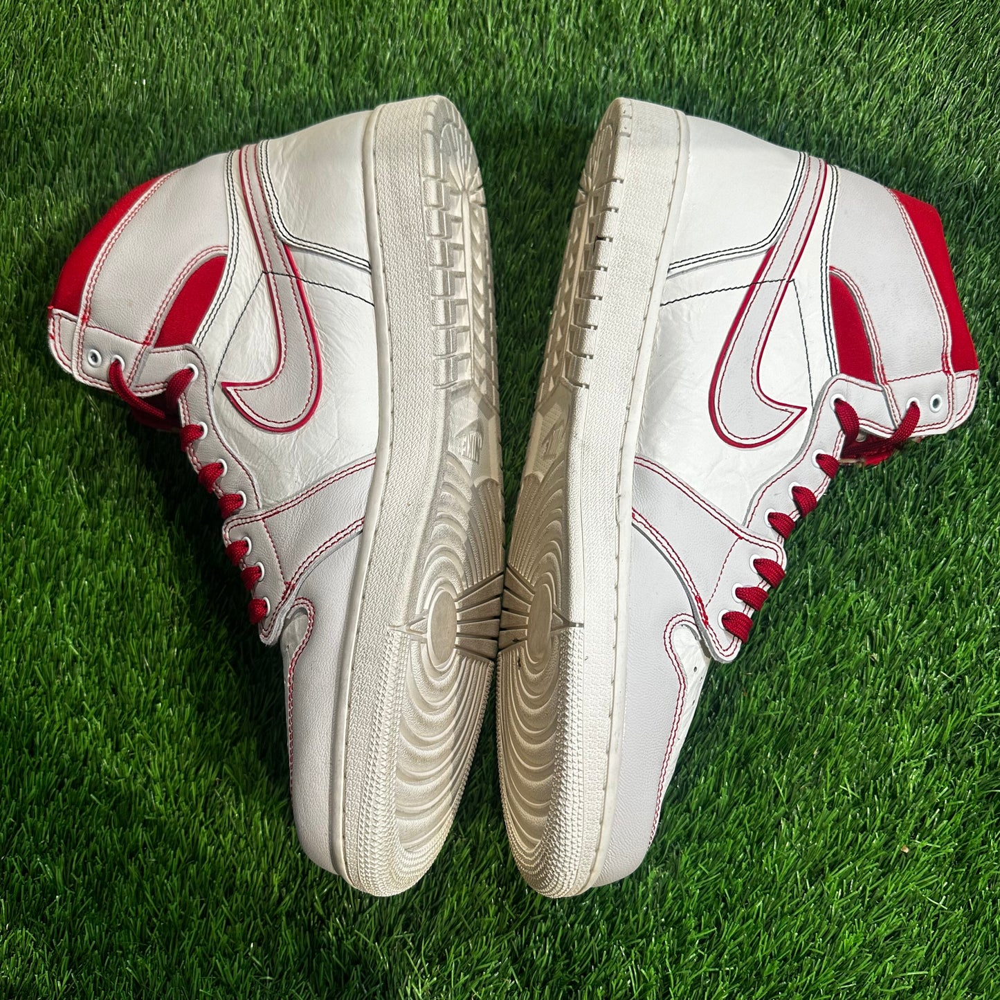 Jordan 1 Retro High Phantom Gym Red 15M/16.5W
