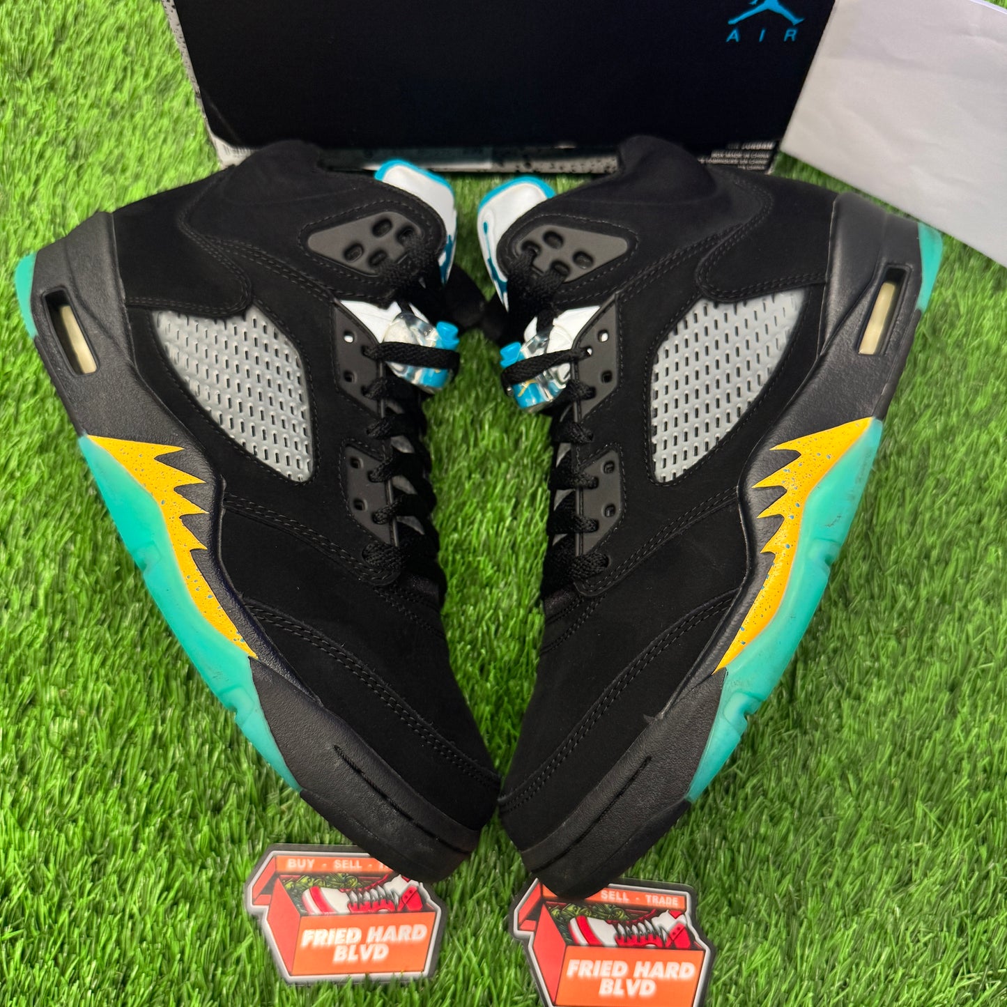 Jordan 5 Retro Aqua SIZE 9.5M/11W
