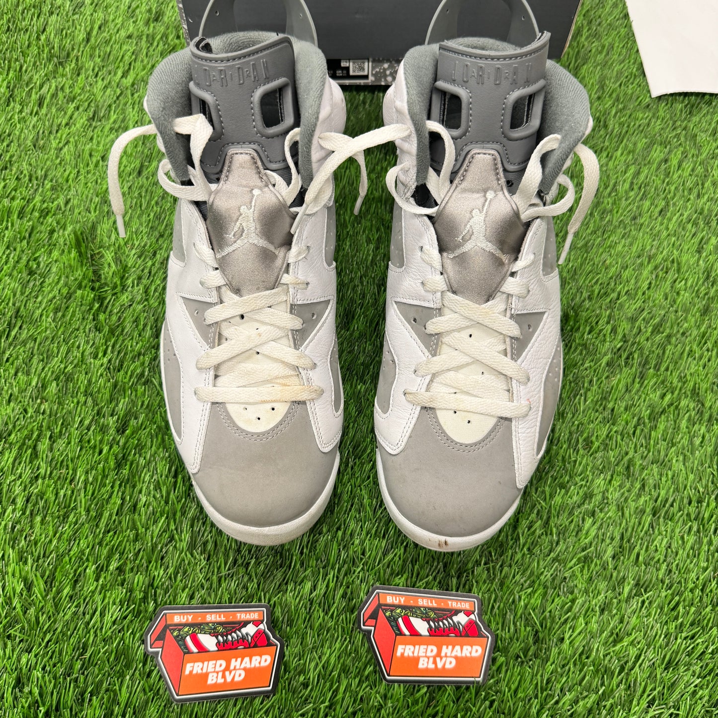 Jordan 6 Retro Cool Grey SIZE 9.5M/11W