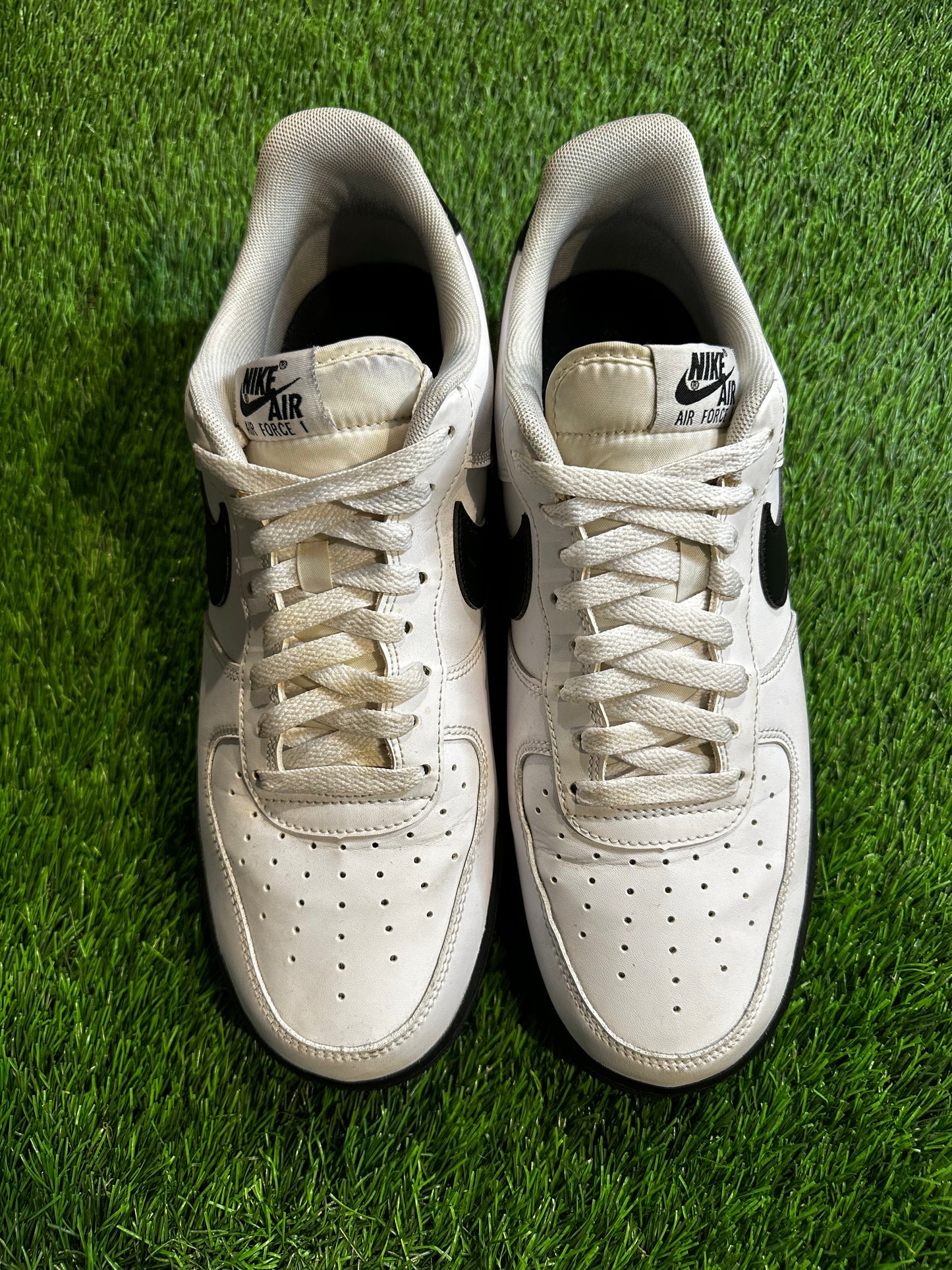 Nike Air Force 1 Low White Black Midsole 10.5M/12W