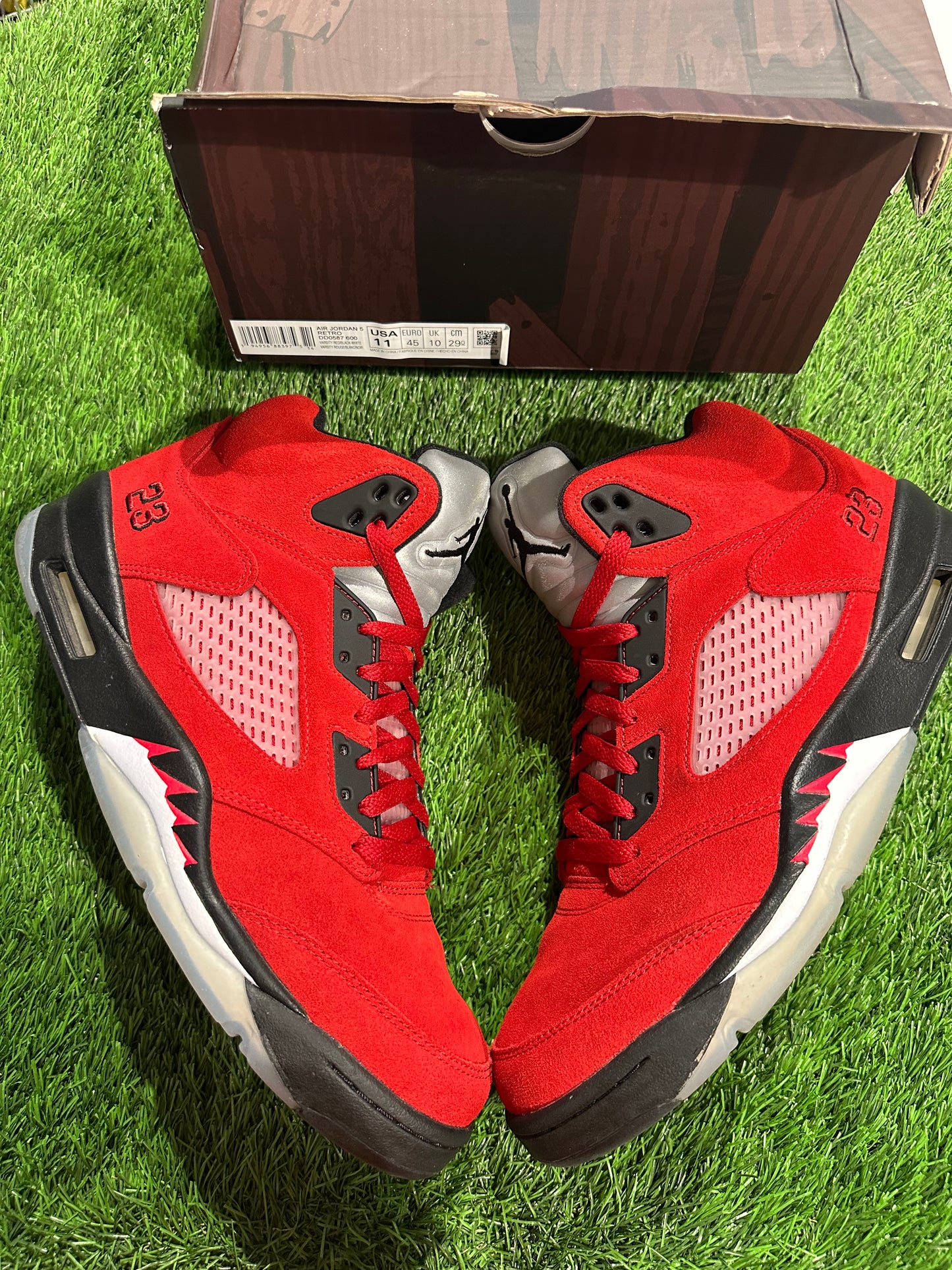 Jordan 5 Retro Raging Bull Red (2021)