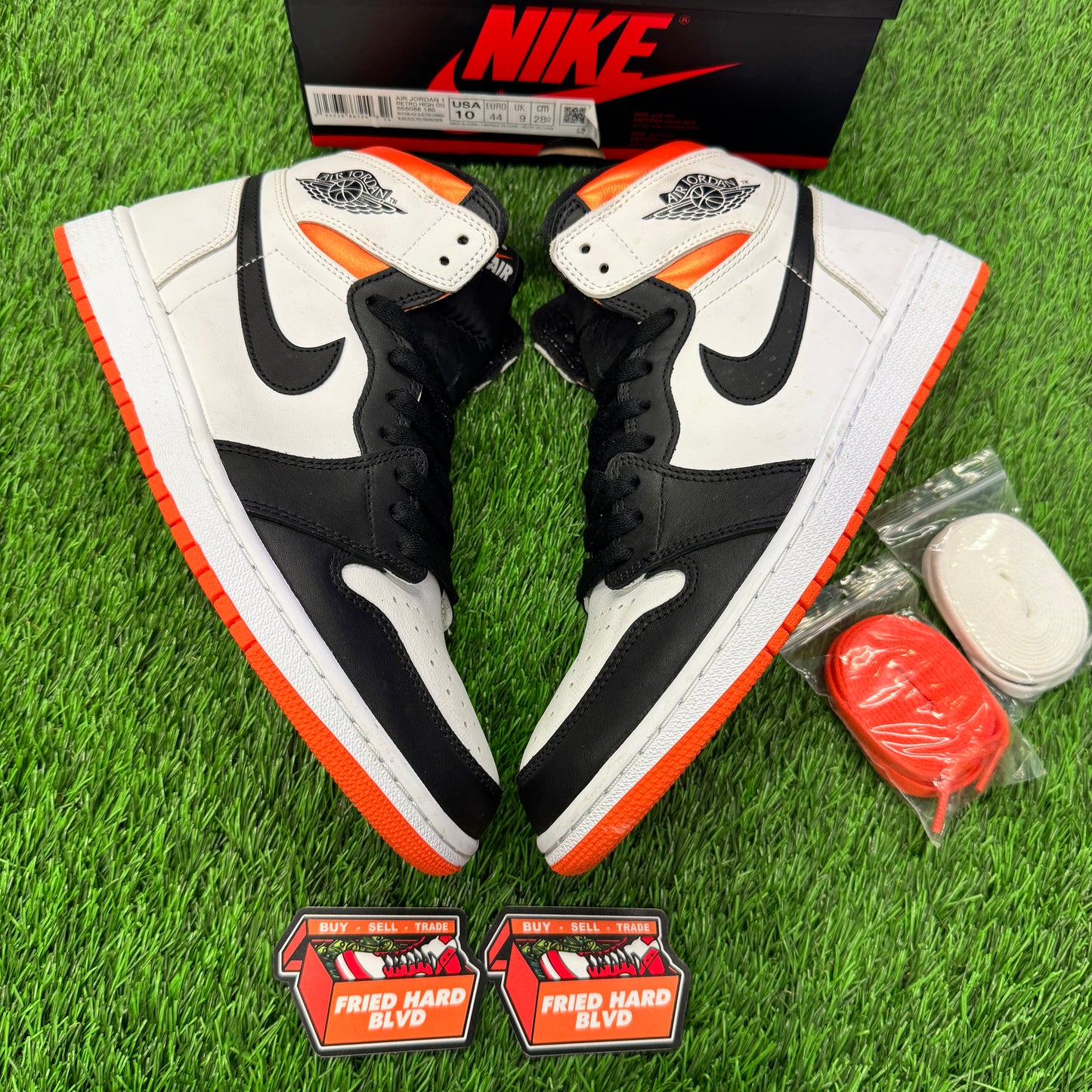 Jordan 1 Retro High Electro Orange SIZE 10M/11.5W