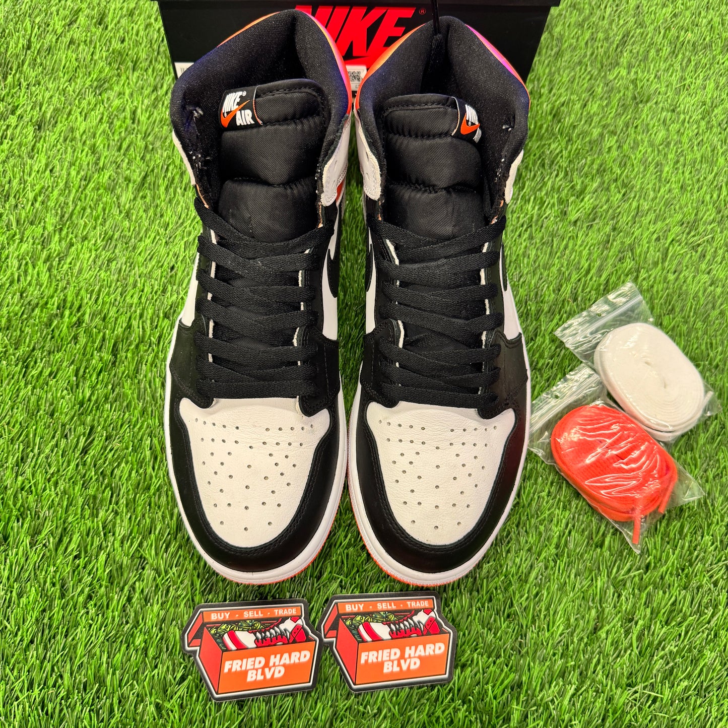Jordan 1 Retro High Electro Orange SIZE 10M/11.5W