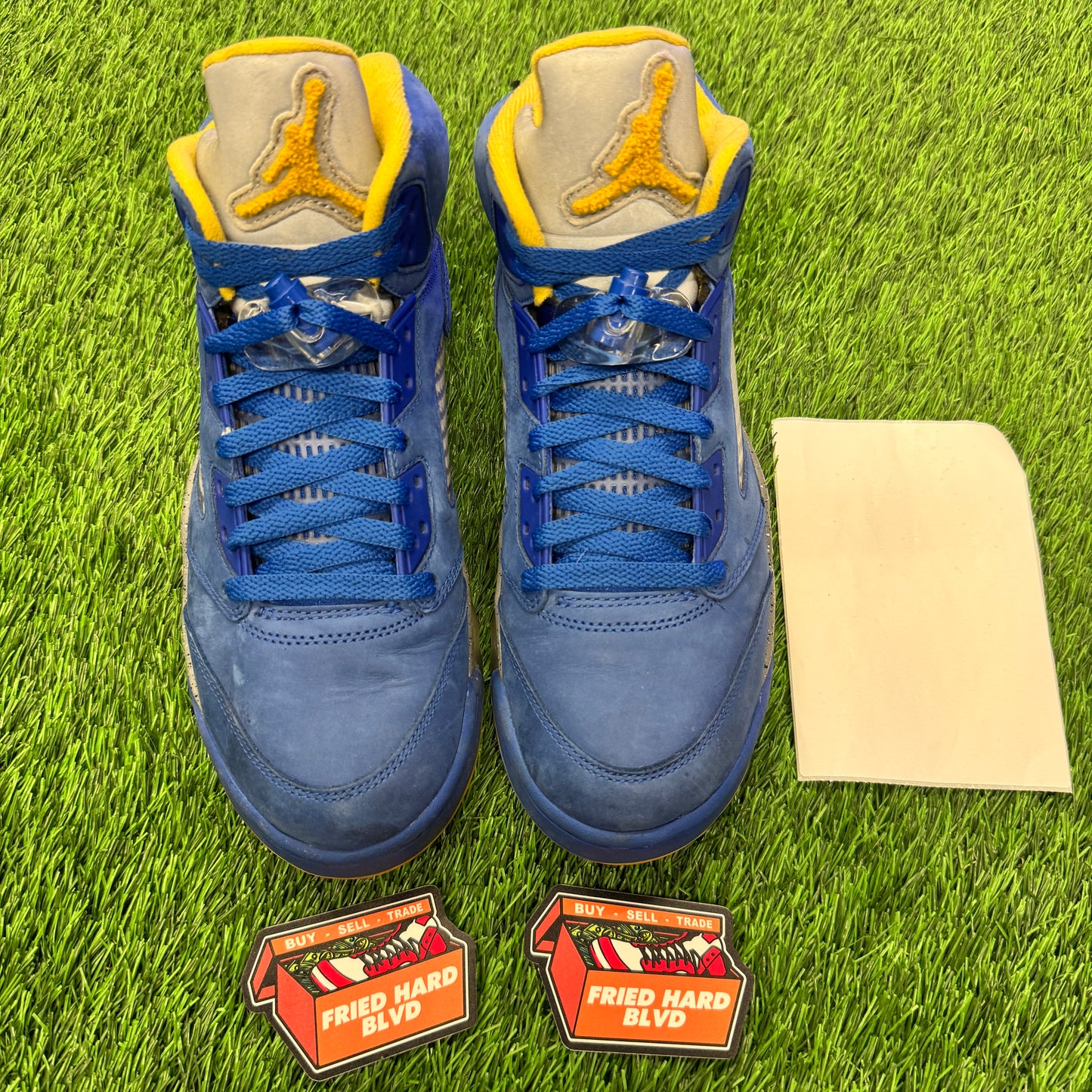 Jordan 5 Retro JSP Laney Varsity Royal SIZE 8M/9.5W