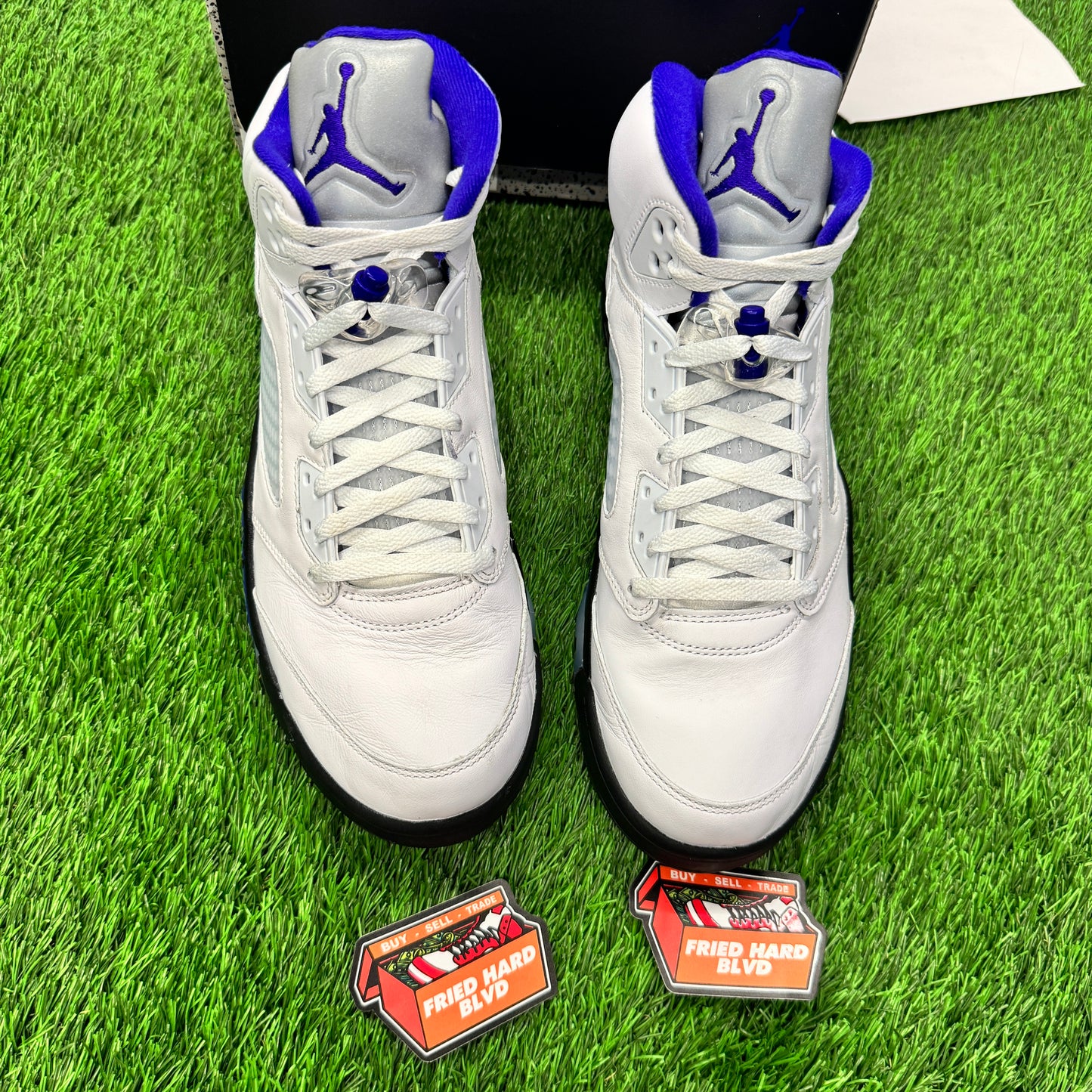 Jordan 5 Retro Dark Concord SIZE 12M/13.5W