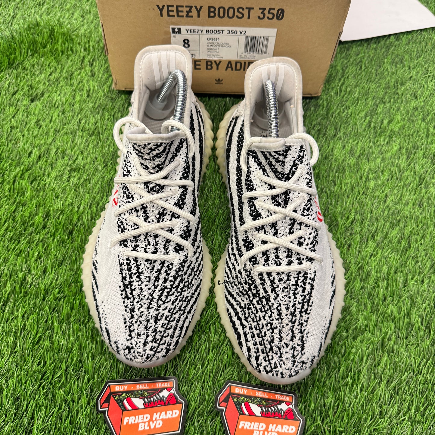 adidas Yeezy Boost 350 V2 Zebra SIZE 8M/9.5W