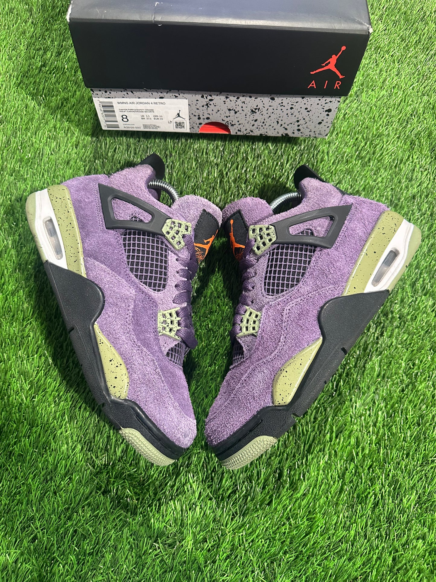 Jordan 4 Retro Canyon Purple (Women's)