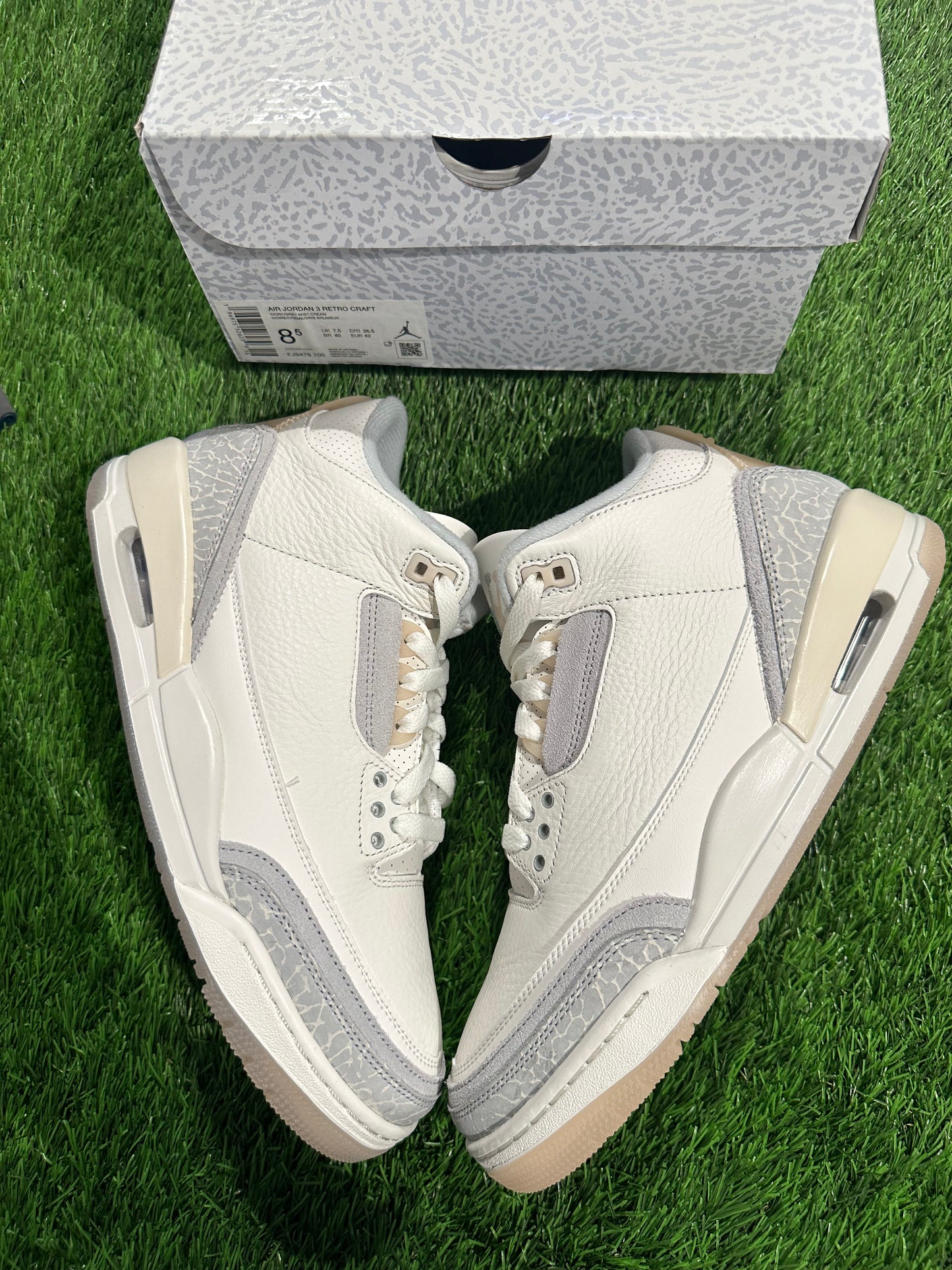 Jordan 3 Retro Craft Ivory