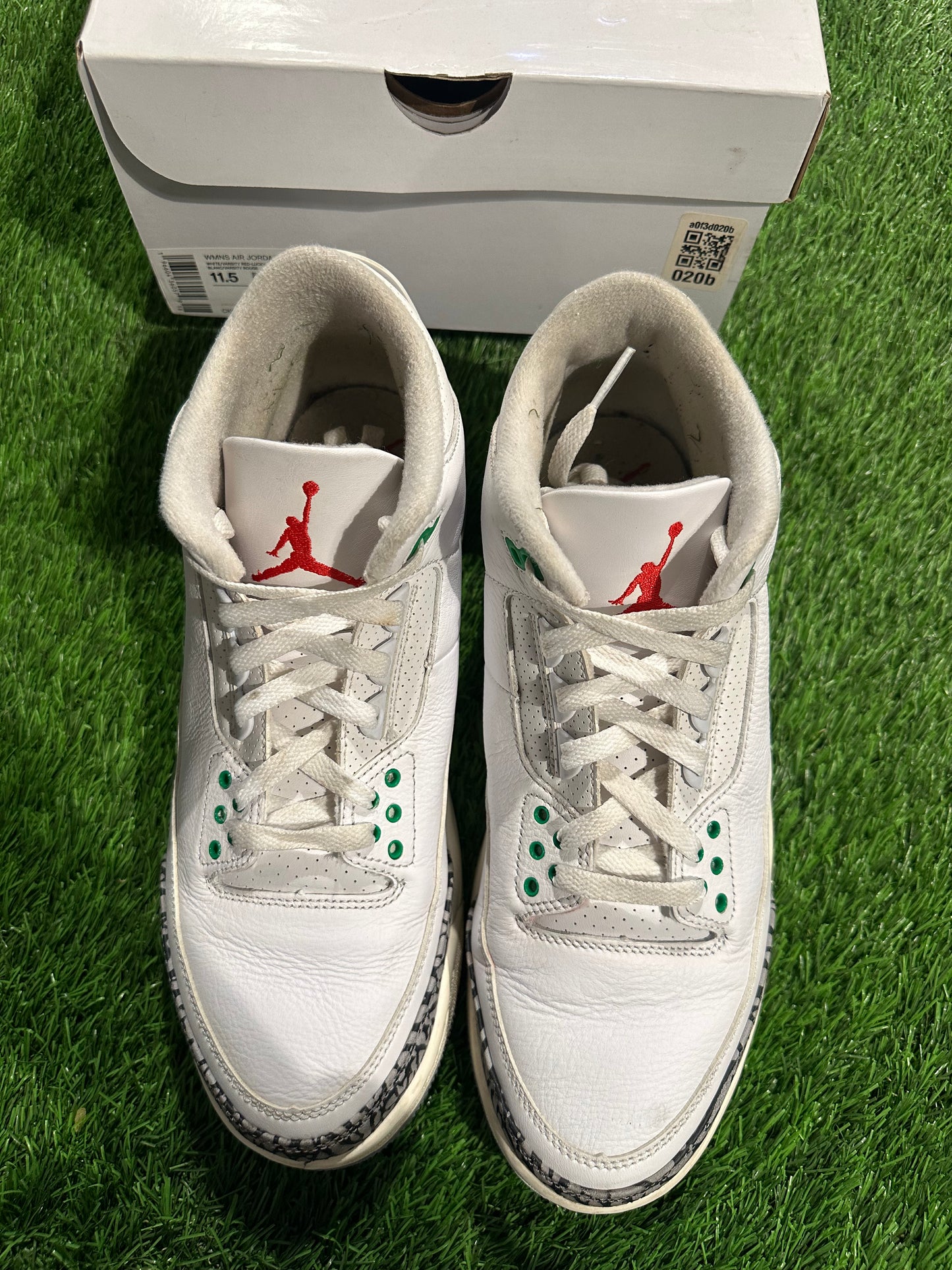 Jordan 3 Retro Lucky Green (Women's)