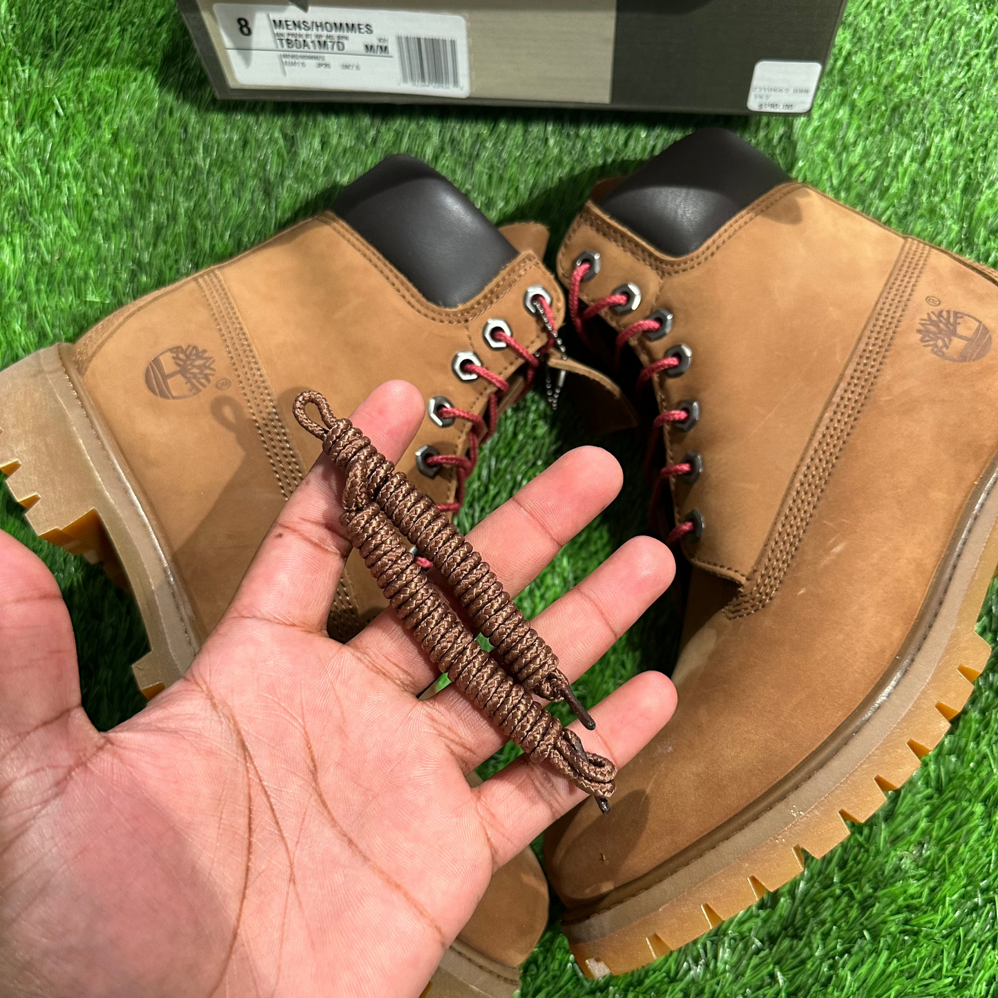 Timberland 6" Boot Tundra Waterbuck Wheat SIZE 8M/9.5W