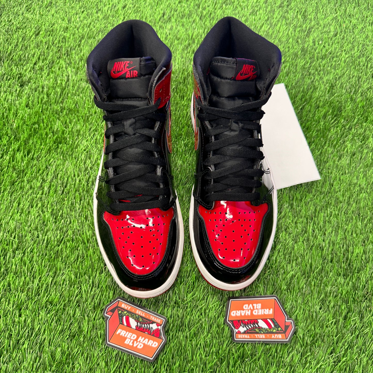 Jordan 1 Retro High OG Patent Bred SIZE 8.5M/10W