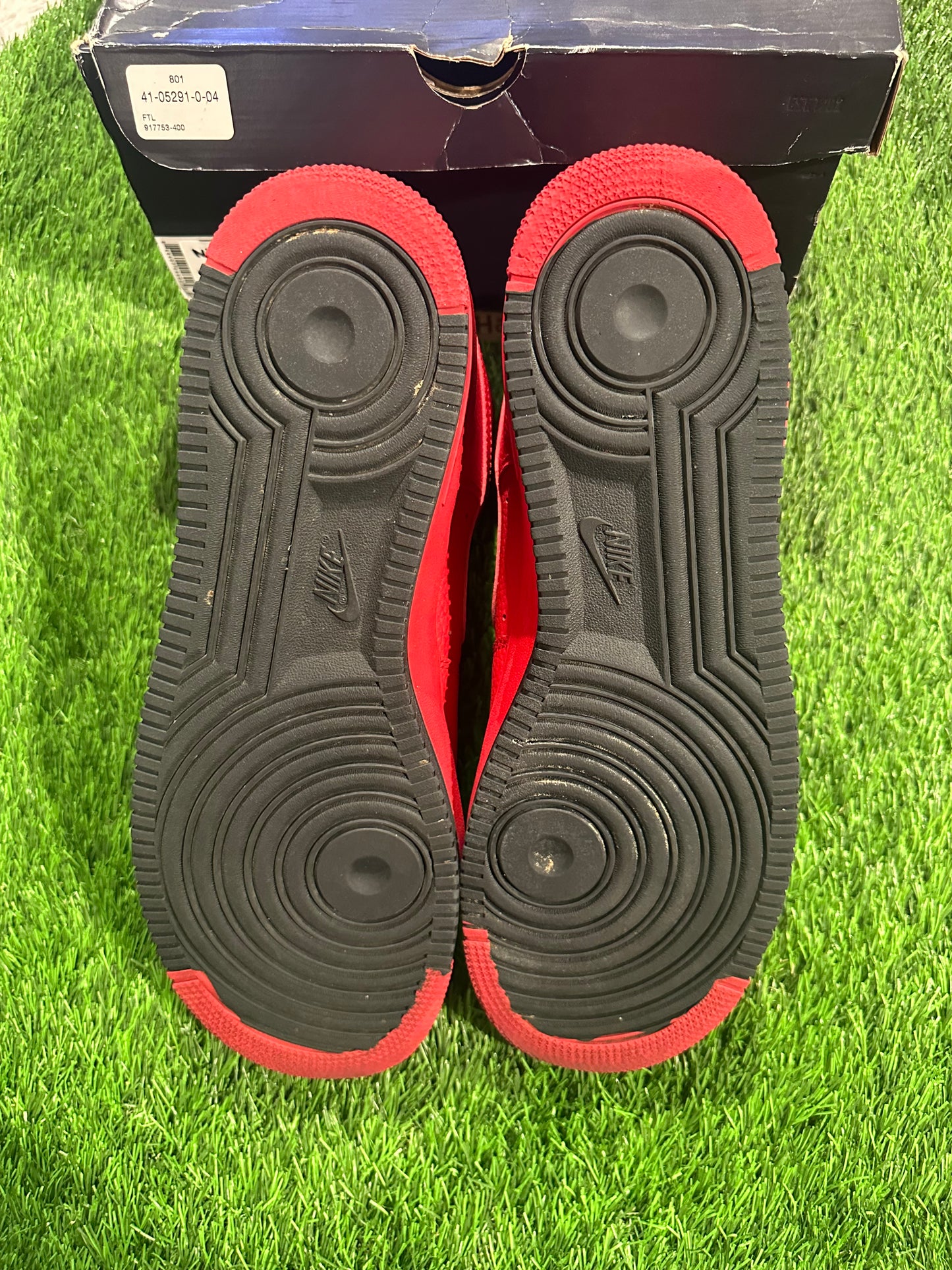 Nike Air Force 1 High University Red Black