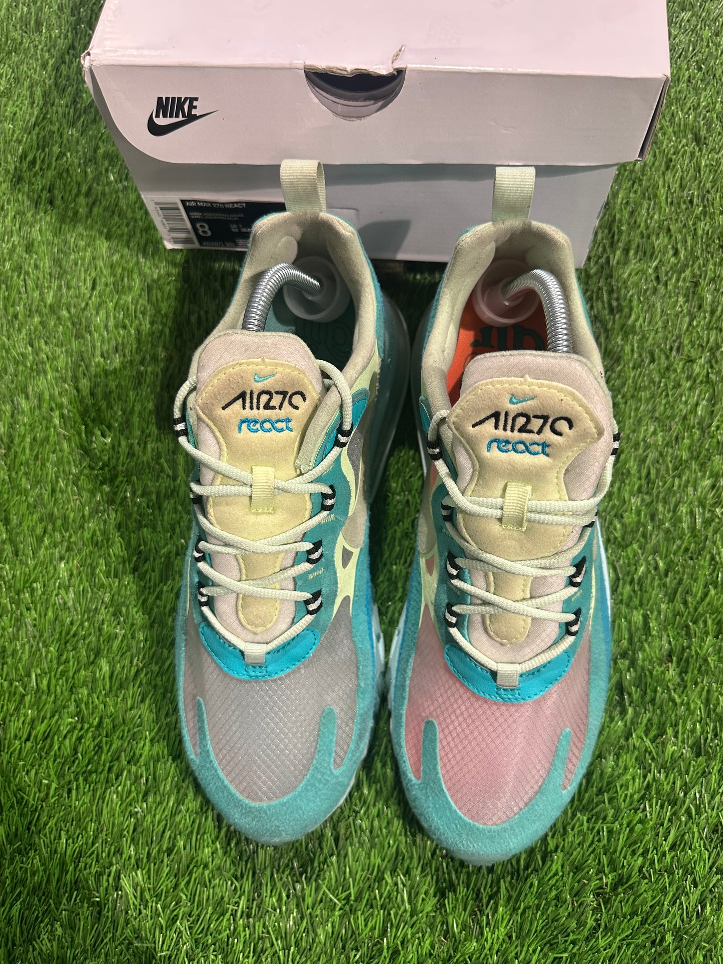 Air Max 270 React Hyper Jade SIZE 8M/9.5W