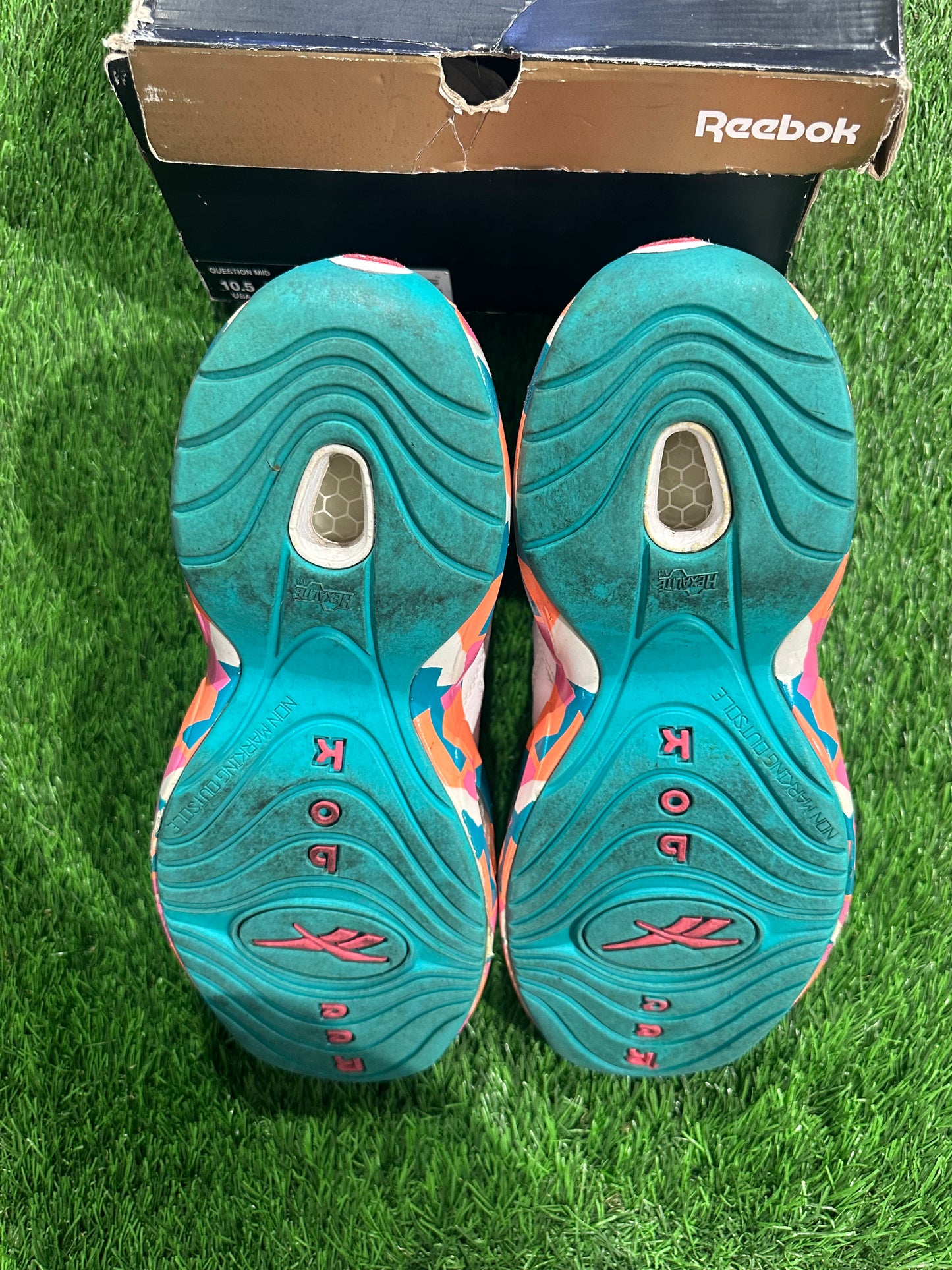 Reebok Question Mid White Noise