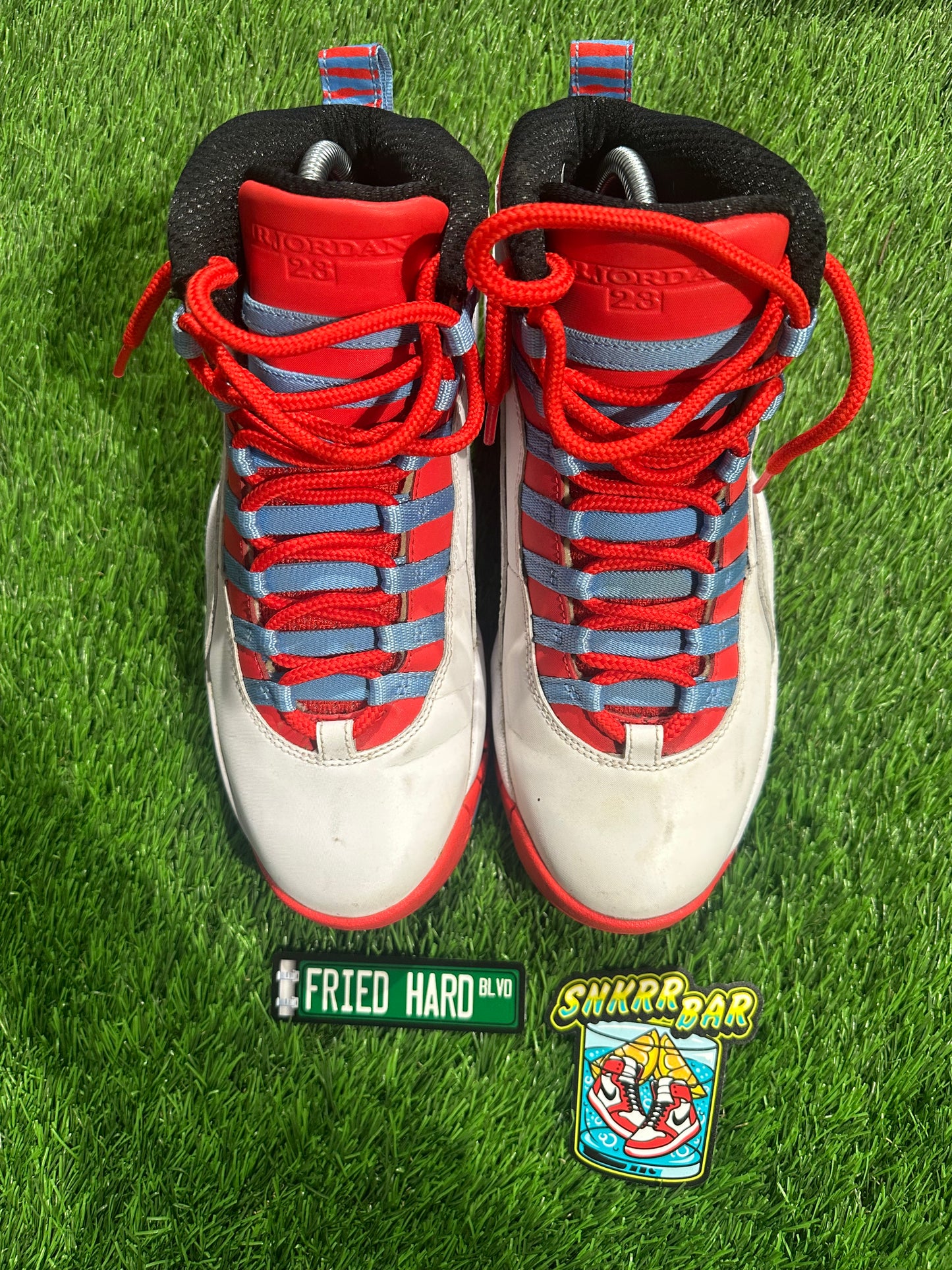 Jordan 10 Retro Chicago Flag