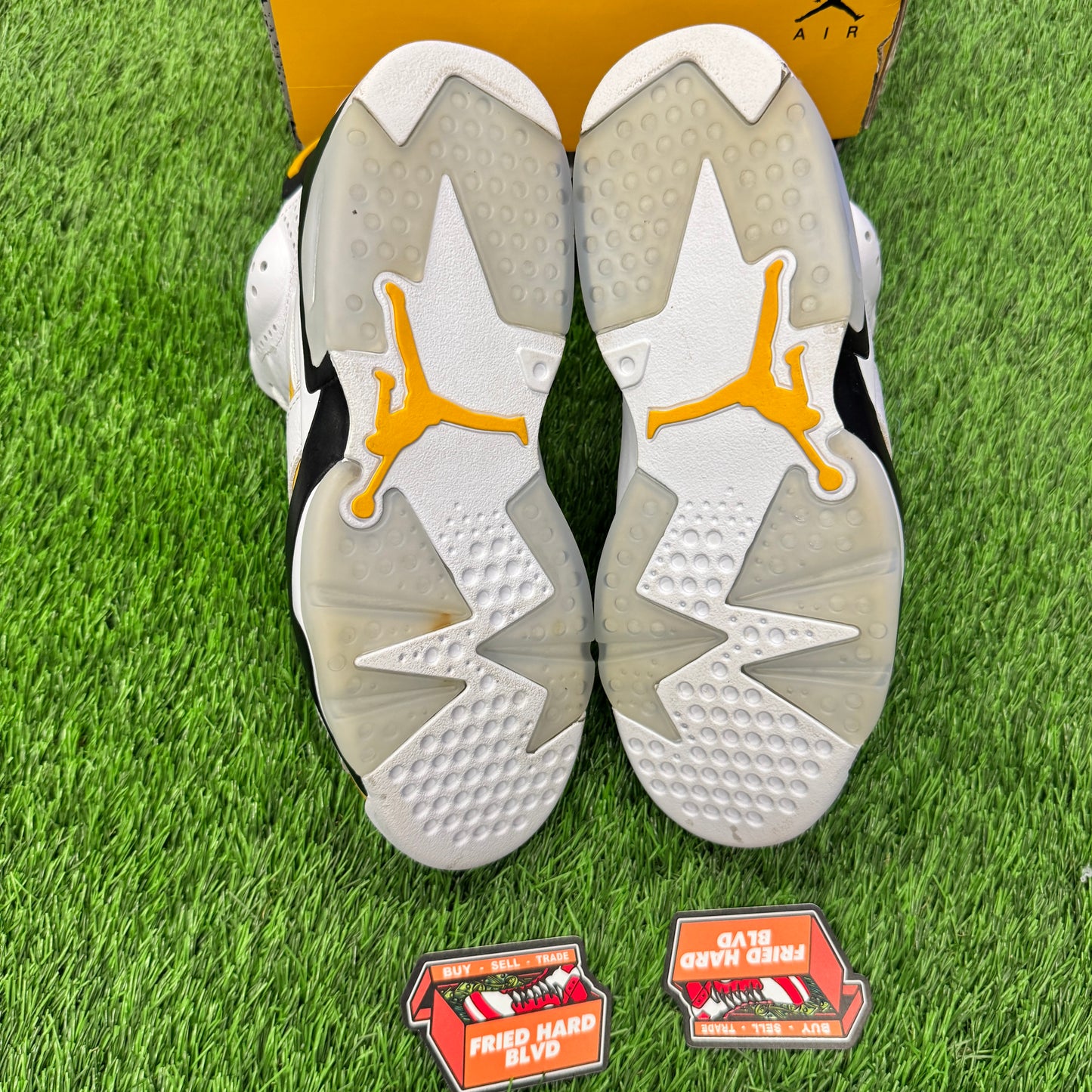 Jordan 6 Retro Yellow Ochre SIZE 8M/9.5W