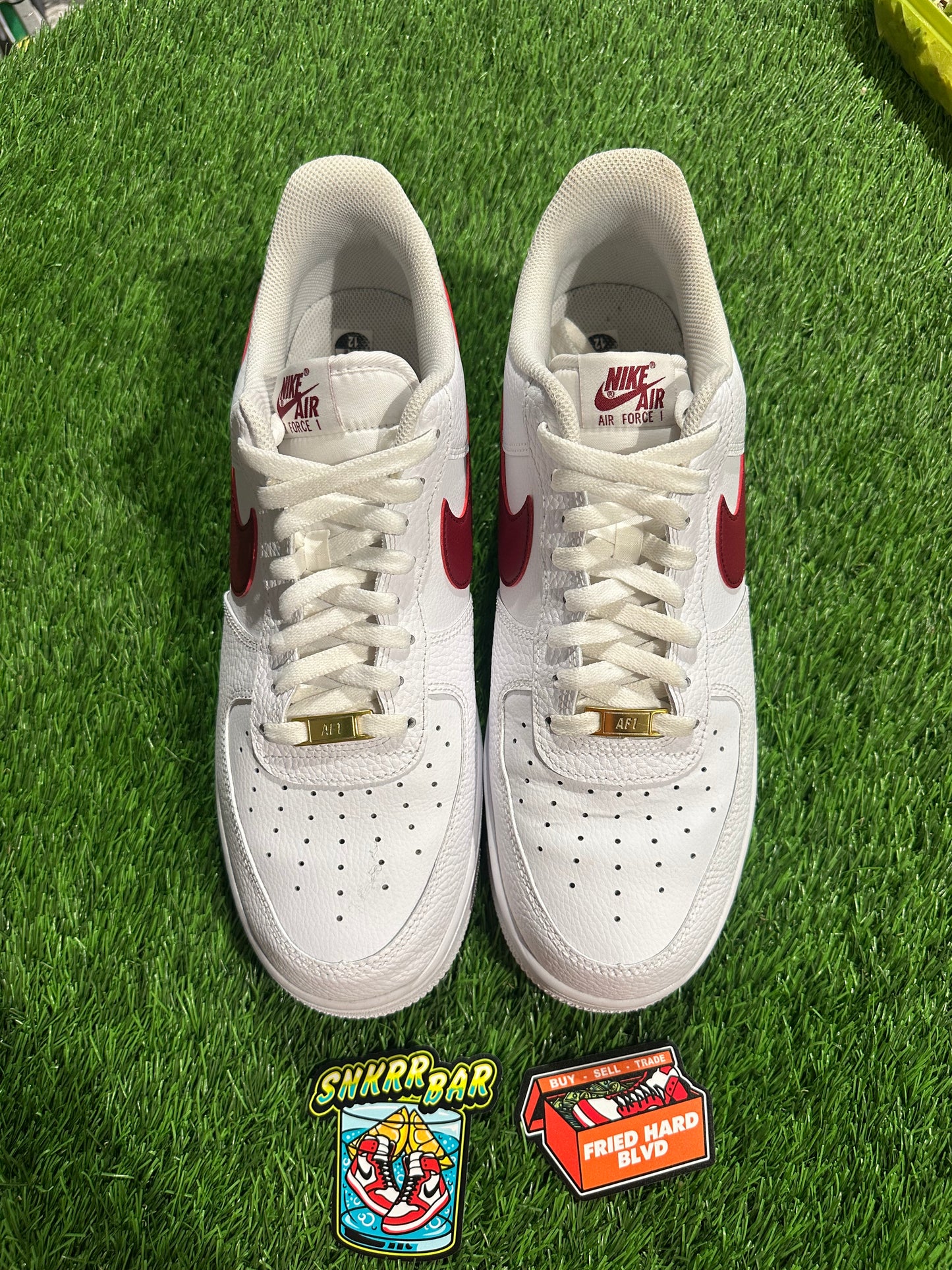 Nike Air Force 1 Low White Team Red