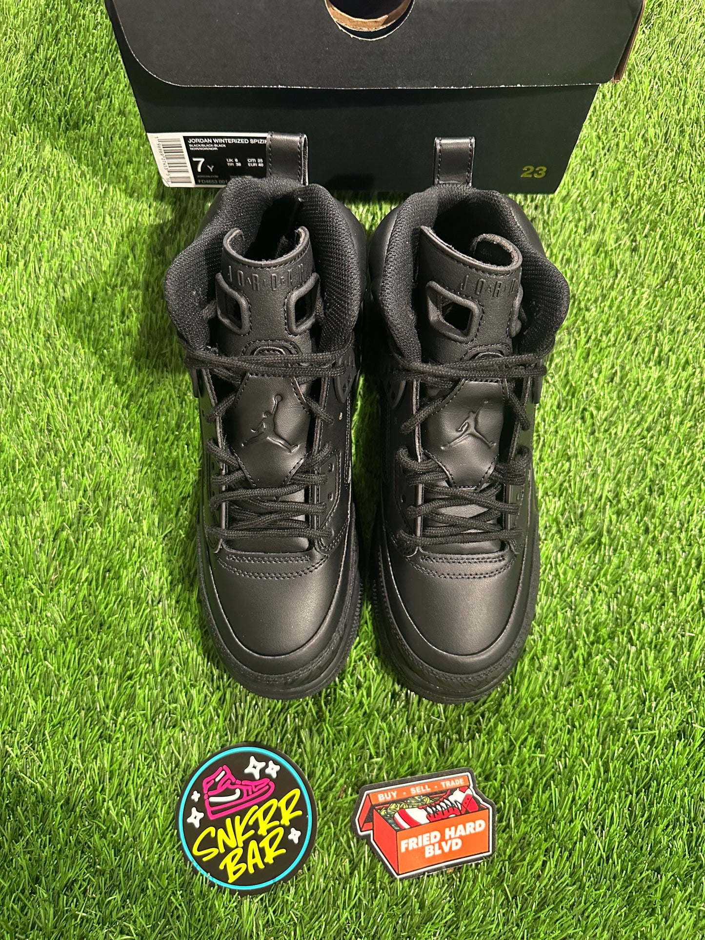 Jordan Spizike Winterized Black Cat (GS)