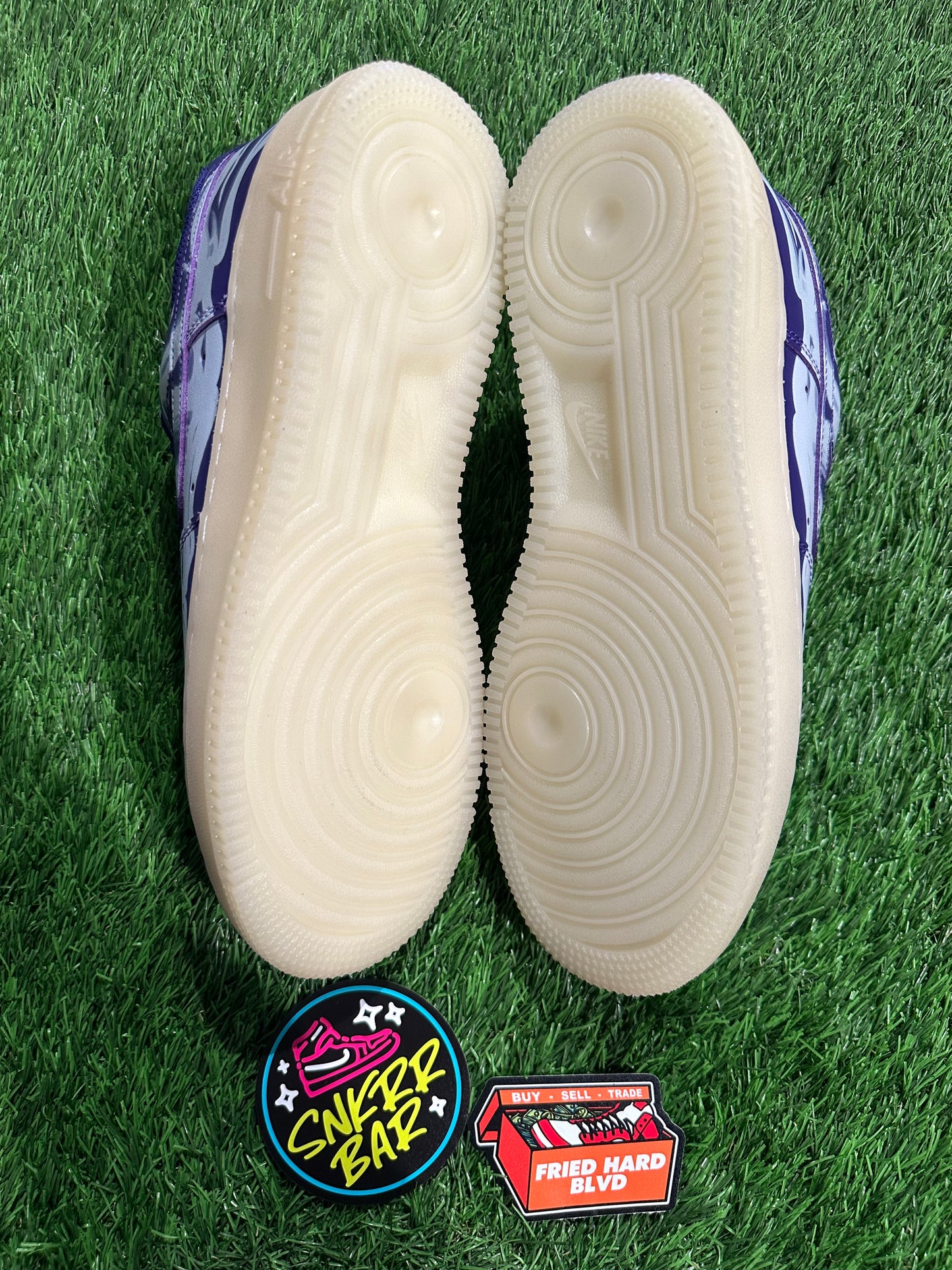 Air Force 1 Low '07 QS Purple Skeleton Halloween (2021) SIZE 8.5M/10W