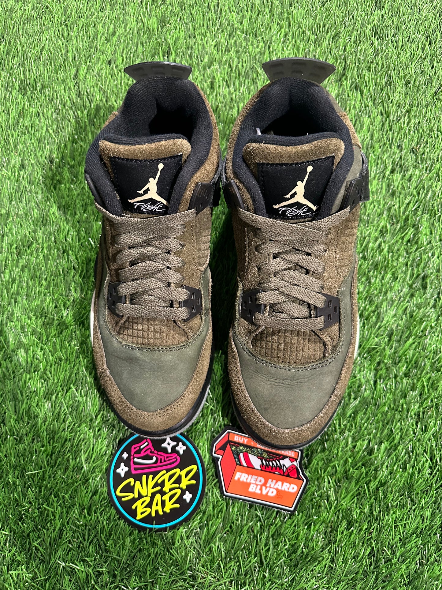Jordan 4 Retro SE Craft Medium Olive (GS)