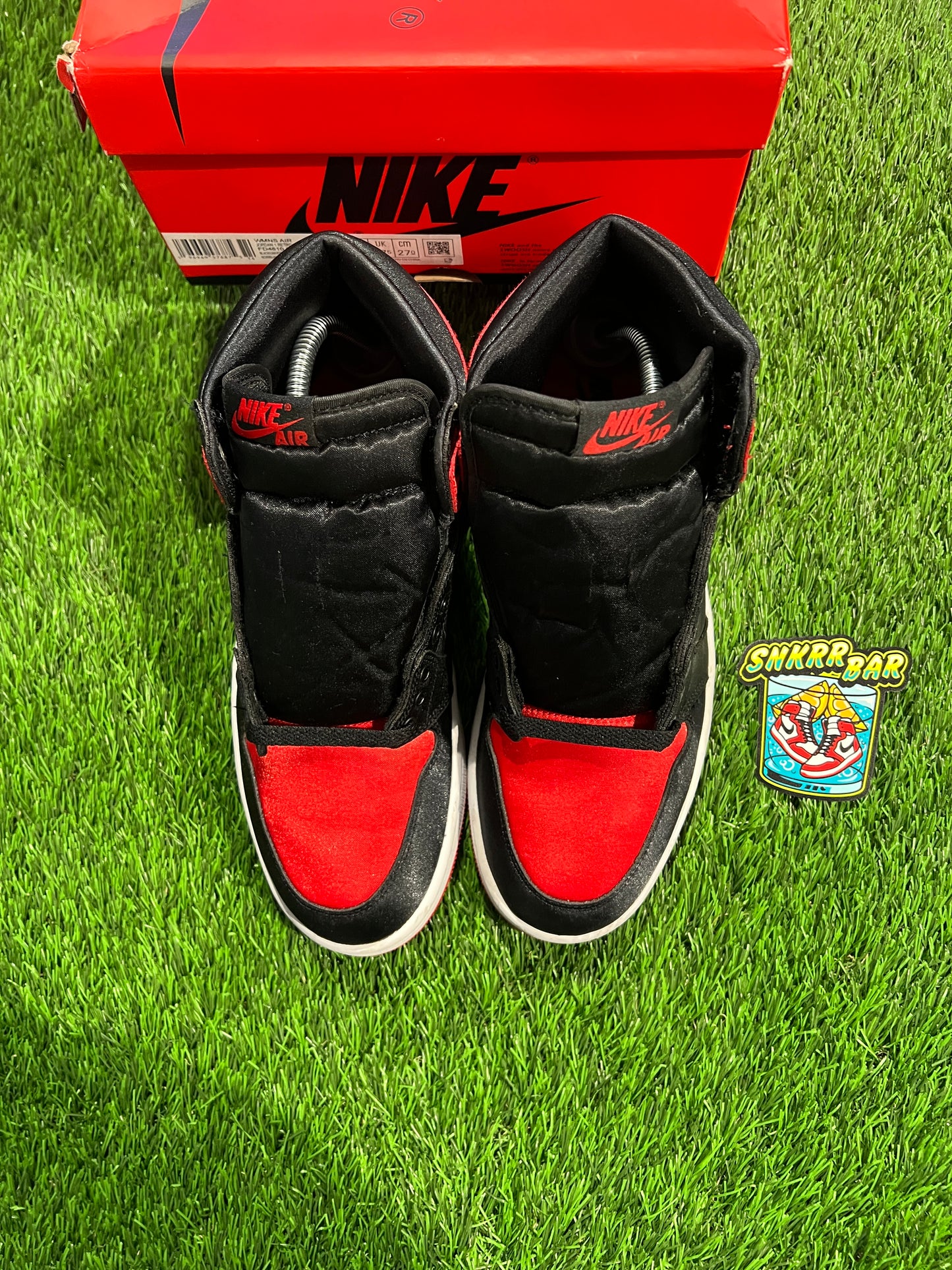 Jordan 1 Retro High OG Satin Bred (Women's)