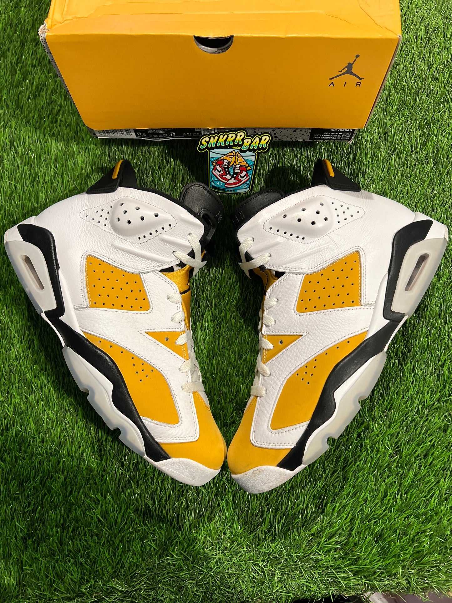 Jordan 6 Retro Yellow Ochre