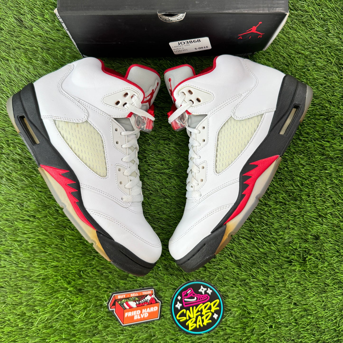 Jordan 5 Retro Fire Red (2013)