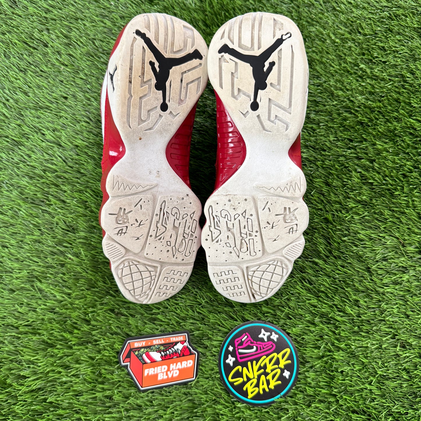 Jordan 9 Retro White Gym Red (GS) SIZE 4.5Y/6W