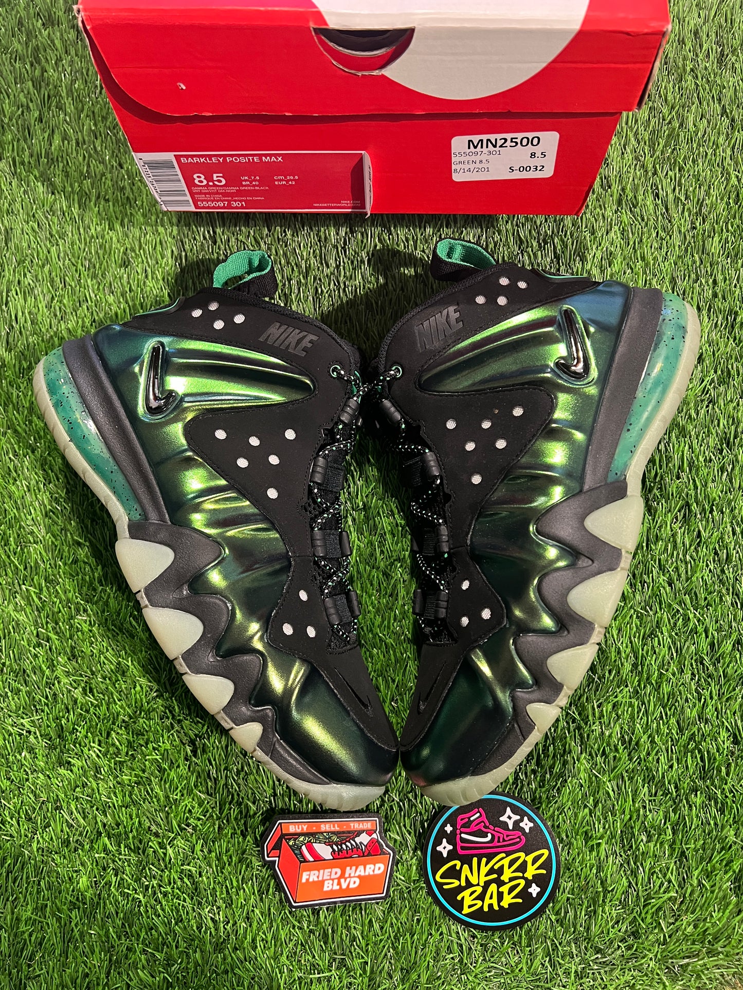 Nike Barkley Posite Max Gamma Green