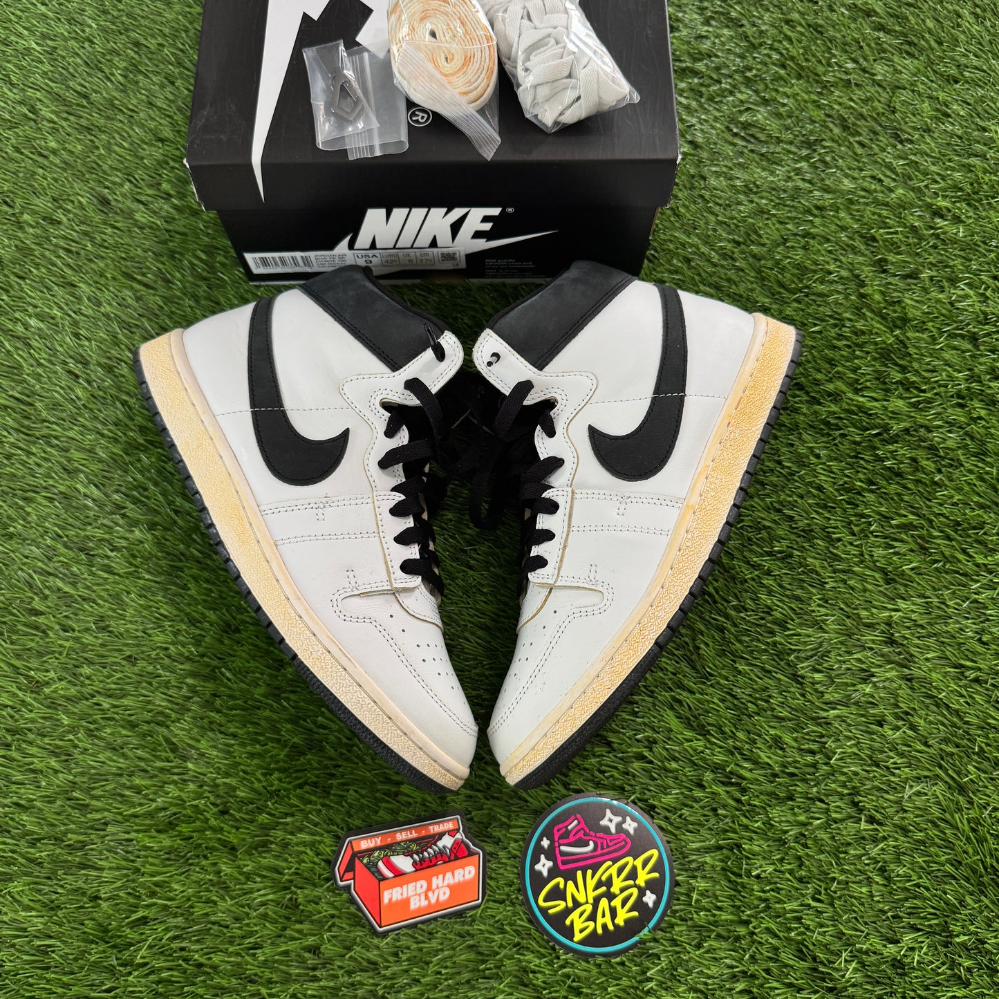 Nike Jordan Air Ship PE SP A Ma Maniére White Black