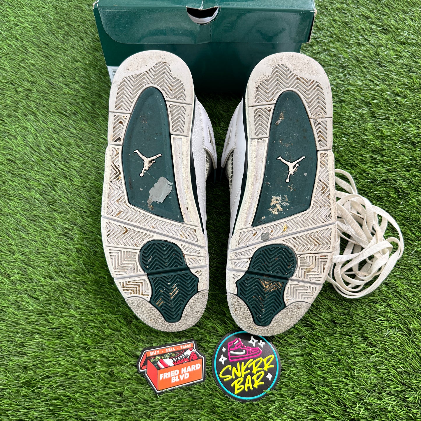 Jordan 4 Retro Oxidized Green