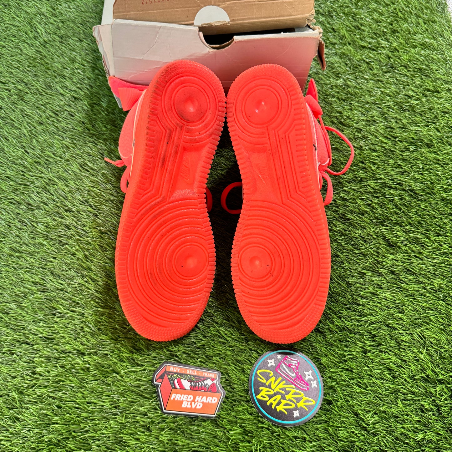 Air Force 1 High PRM Hot Lava SIZE 8.5M/10W