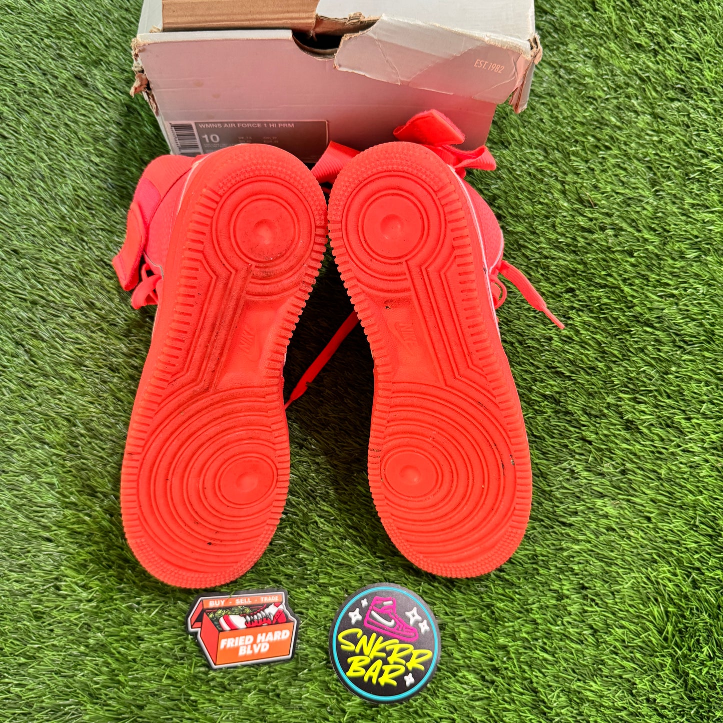 Air Force 1 High PRM Hot Lava SIZE 10M/11.5W