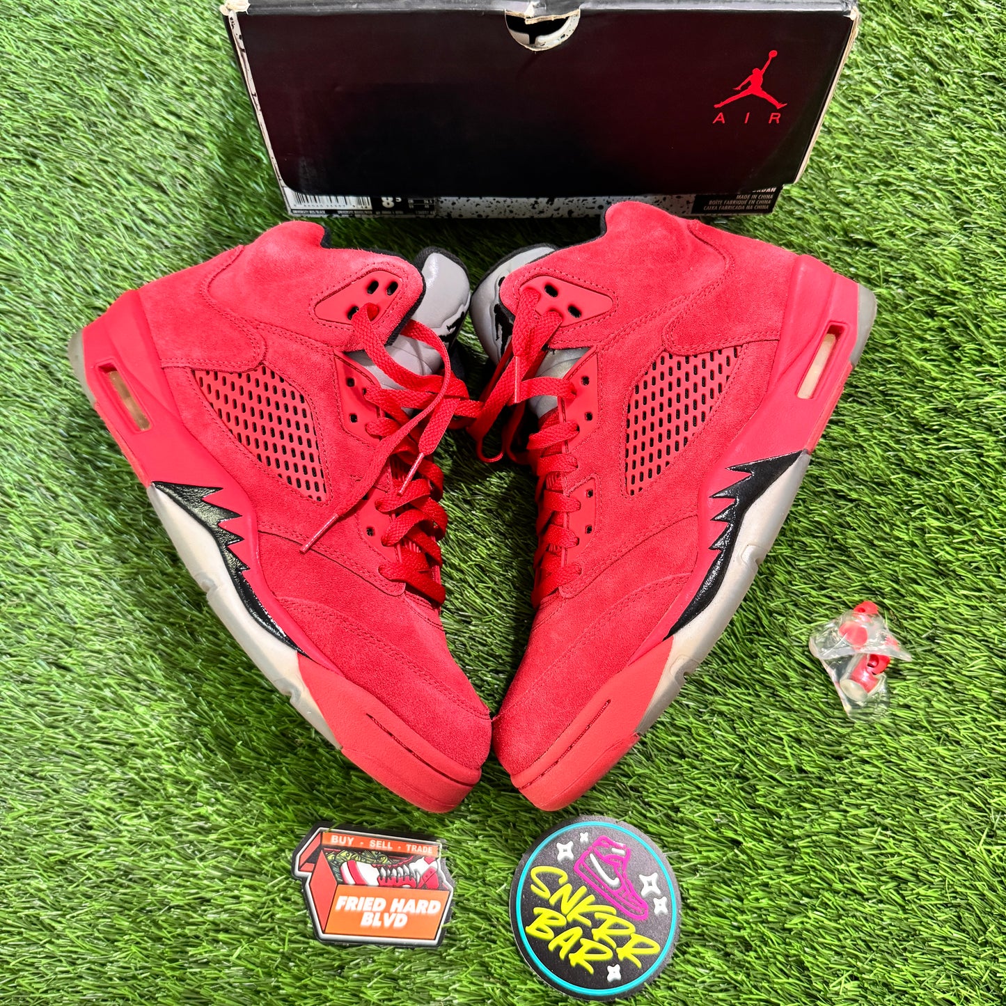 Jordan 5 Retro Red Suede