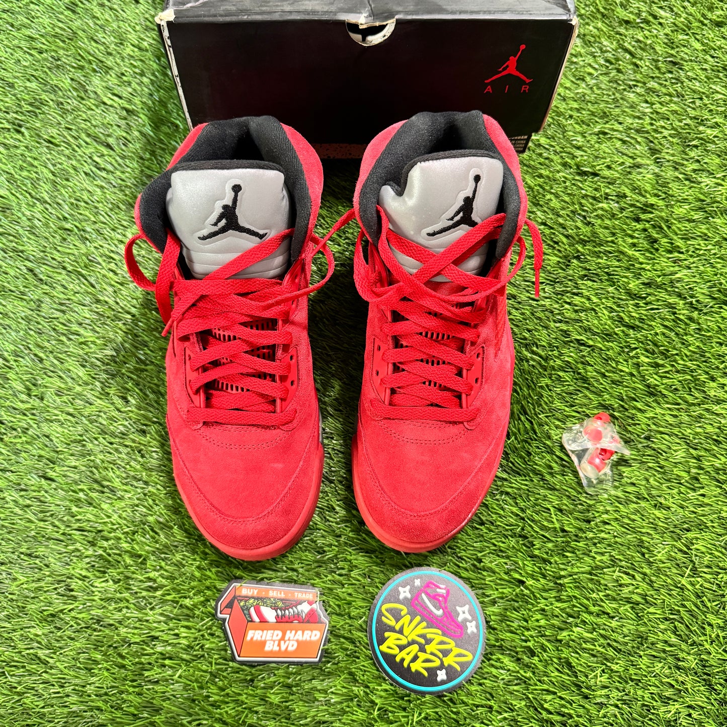 Jordan 5 Retro Red Suede