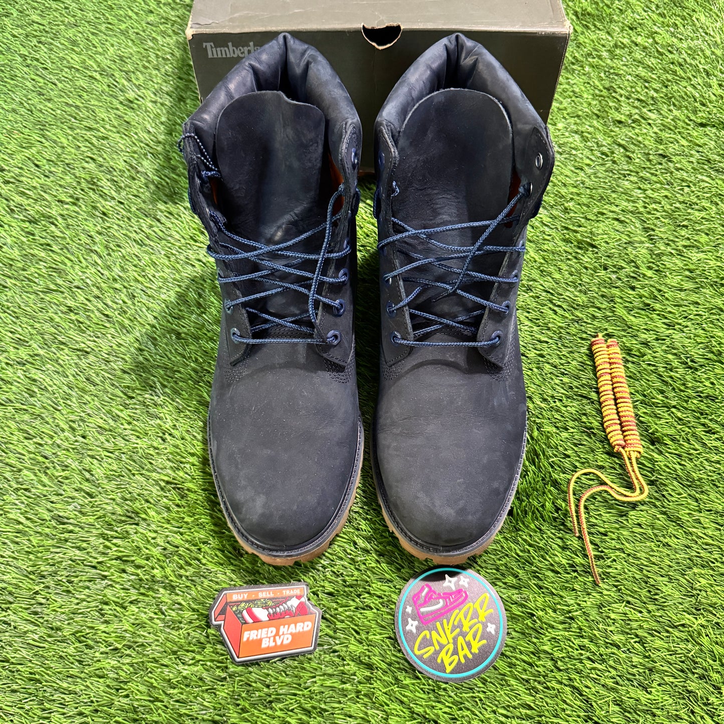 Timberland Premium 6 Inch Waterproof Boot 'Medium Blue' SIZE 12M/13.5W