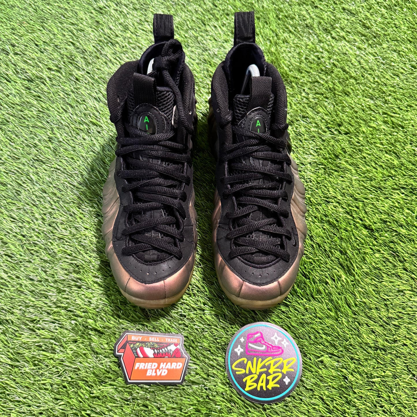Air Foamposite Pro Gym Green SIZE 8M/9.5W
