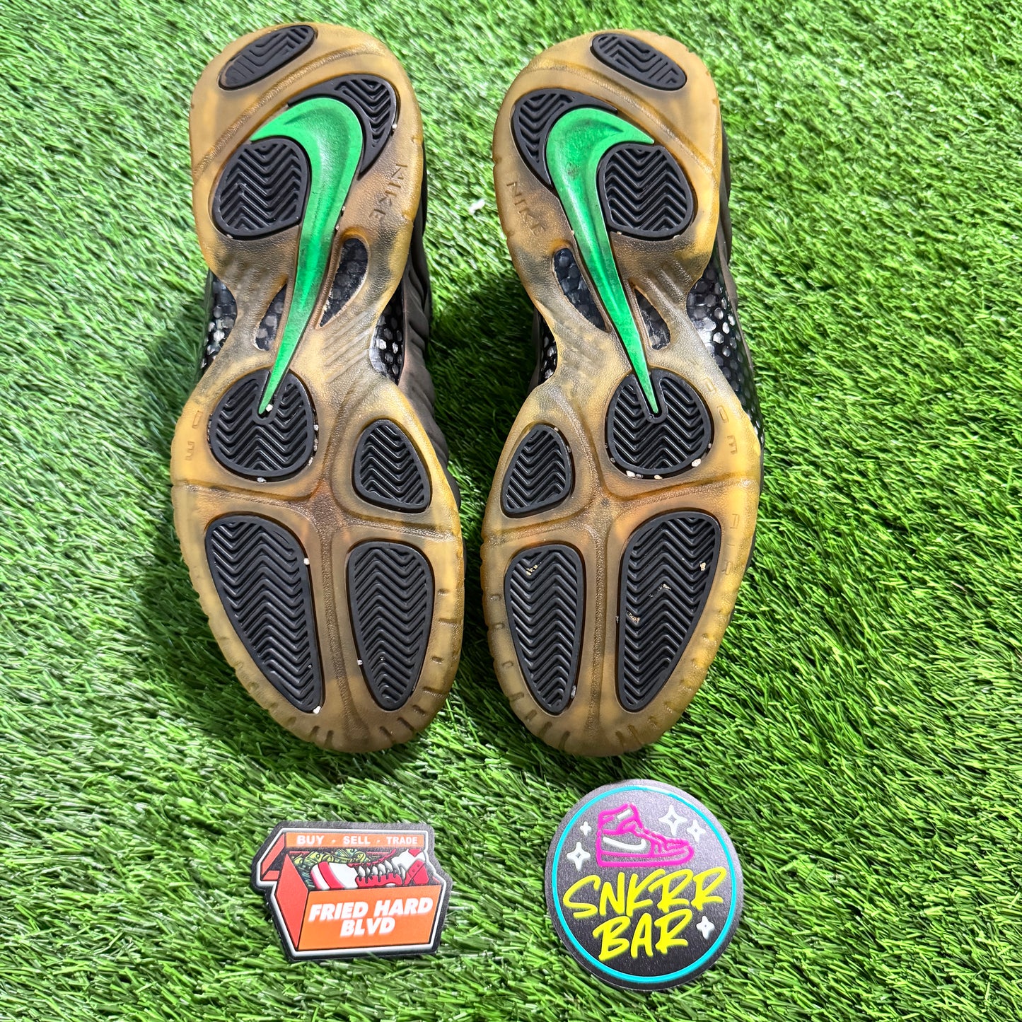 Air Foamposite Pro Gym Green SIZE 8M/9.5W