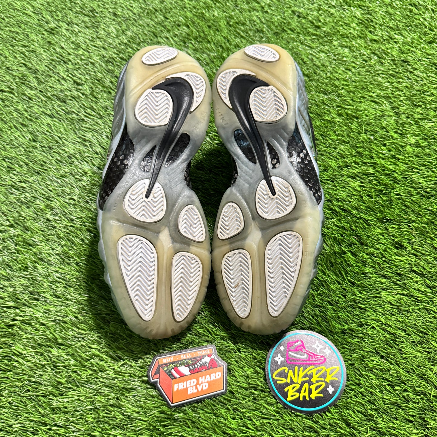 Air Foamposite Pro Silver Surfer SIZE 8.5M/10W