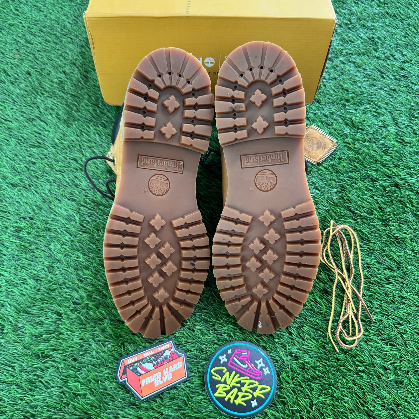 TIMBERLAND® x DTLR 6 IN PREMIUM WATER PROOF ZIP BOOTS SIZE 8M/9.5W