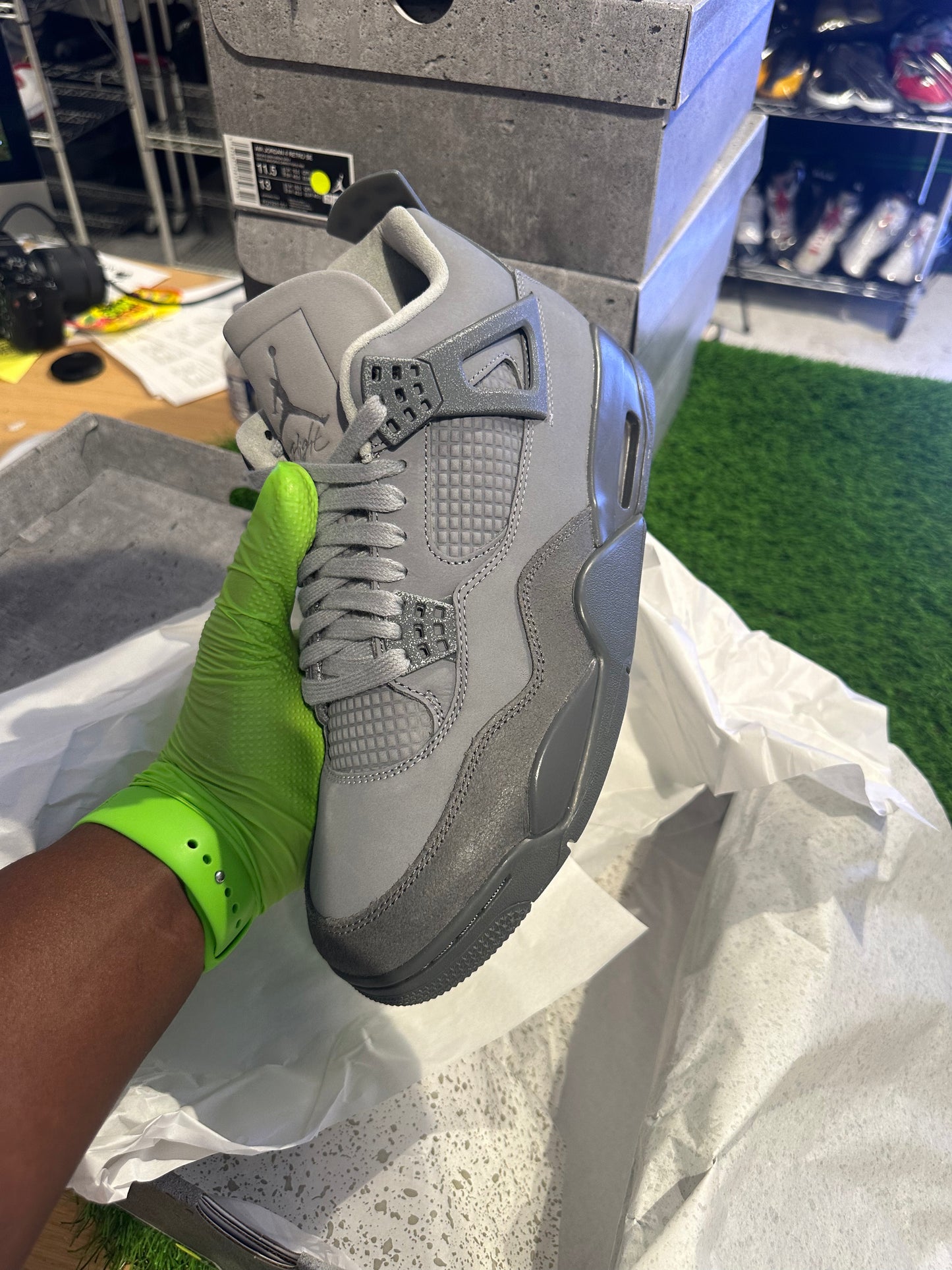 Jordan 4 Retro SE Paris Olympics "Wet Cement"