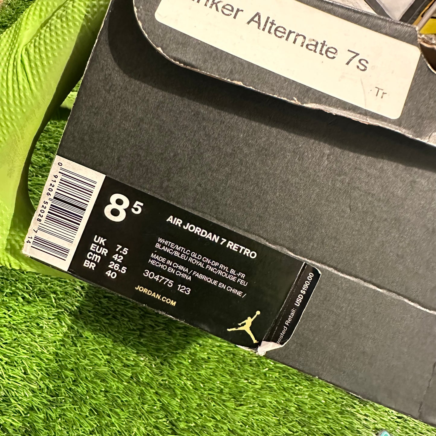 Jordan 7 RetroTinker Alternate