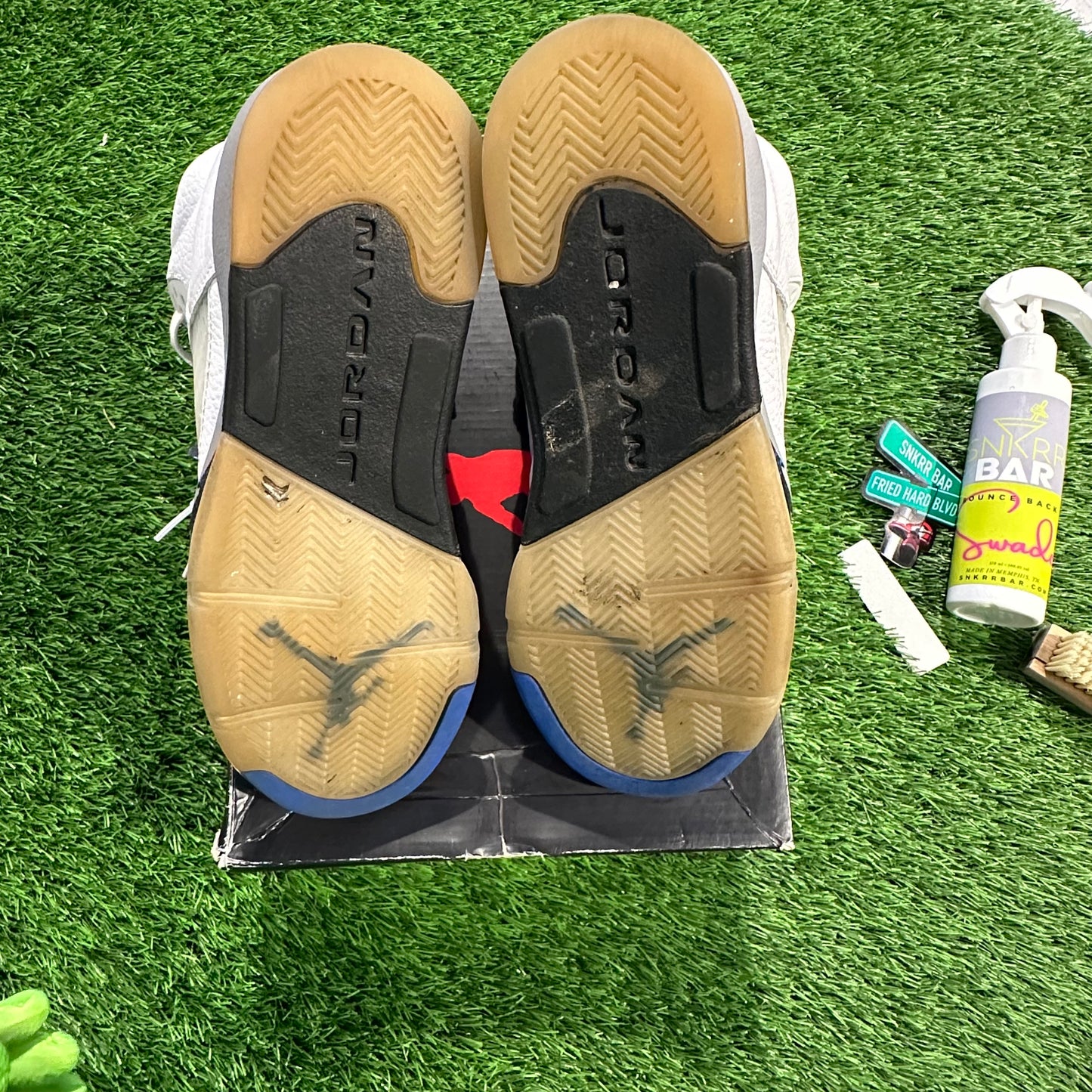 Jordan 5 Retro White Stealth (2021) (GS)