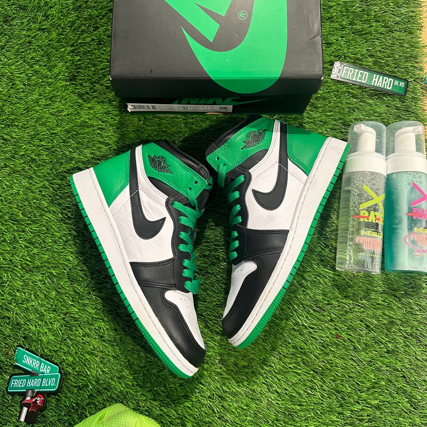 Jordan 1 Retro High OG Lucky Green (GS)