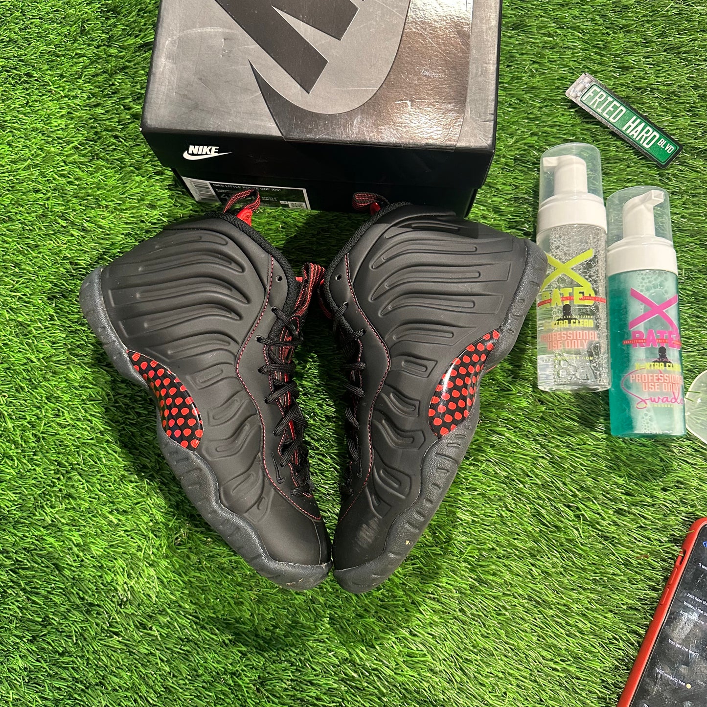 Nike Little Posite One Bred (GS) 3Y/4.5W