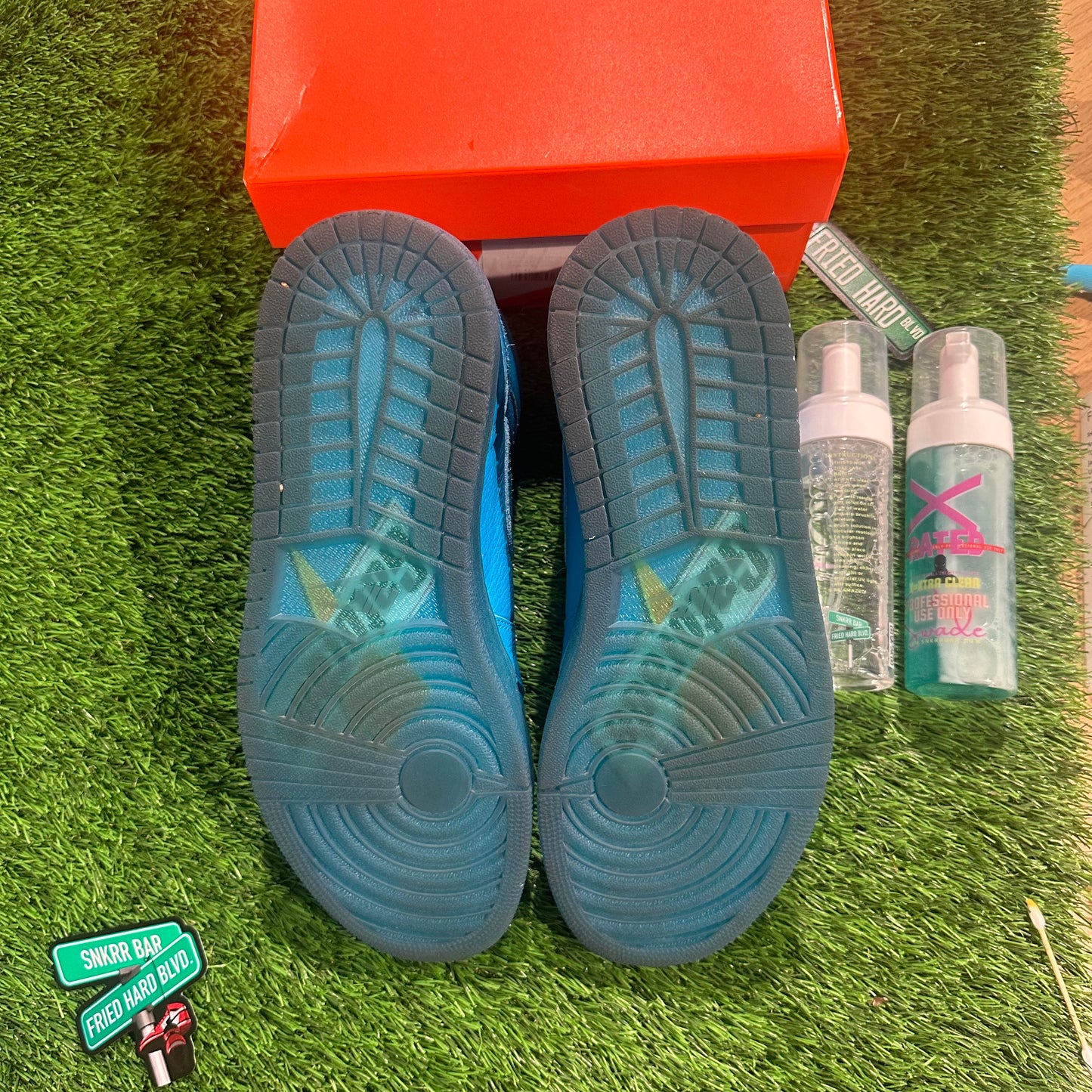 Jordan 1 Retro High Gatorade Blue Lagoon 11M/12.5W