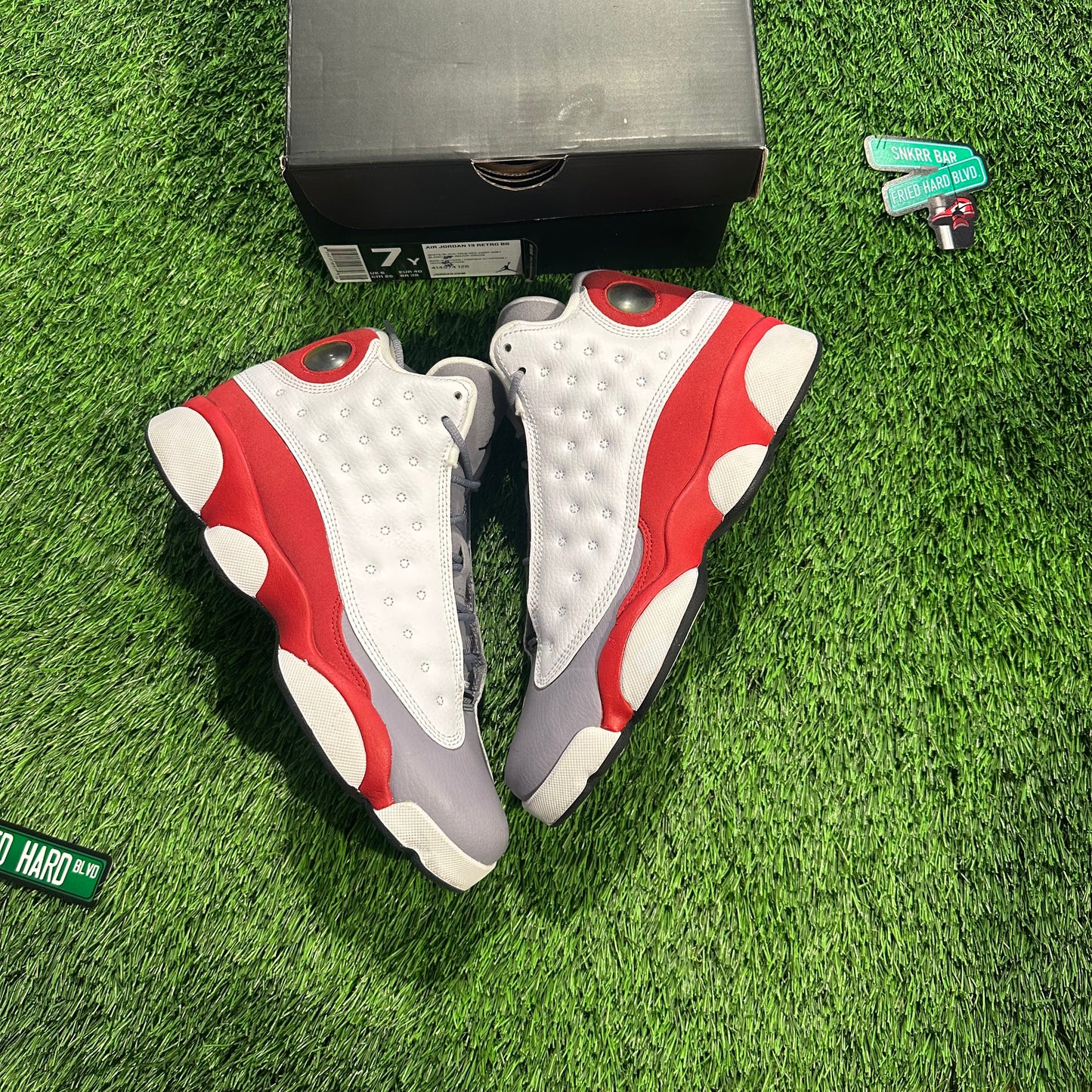 Jordan 13 Retro Grey Toe (GS)