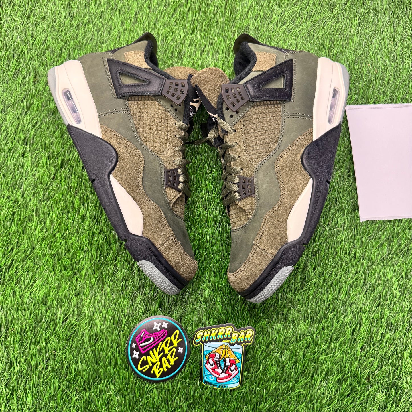 Jordan 4 Retro SE Craft Medium Olive SIZE 13M/14.5W