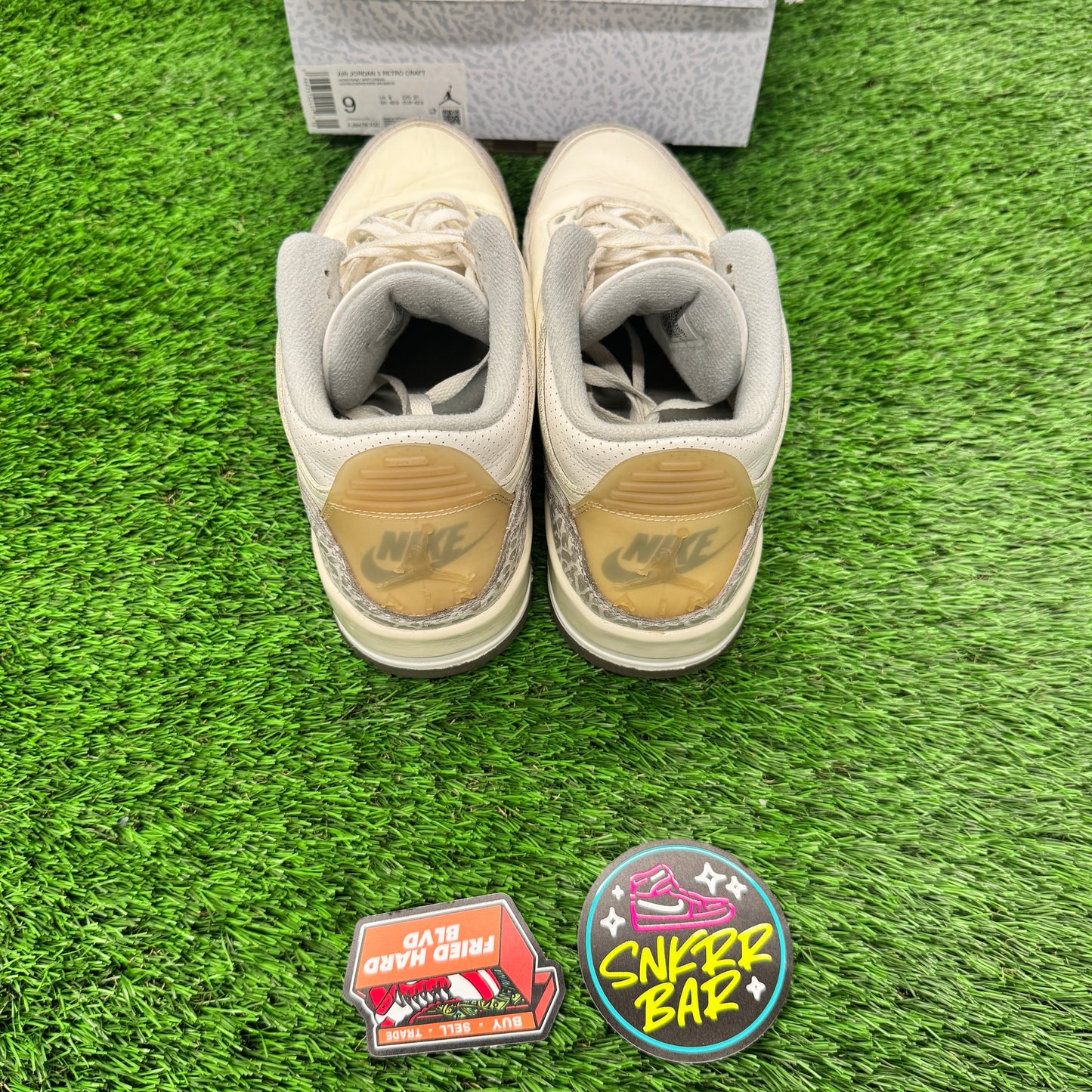 Jordan 3 Retro Craft Ivory 9M/10.5W