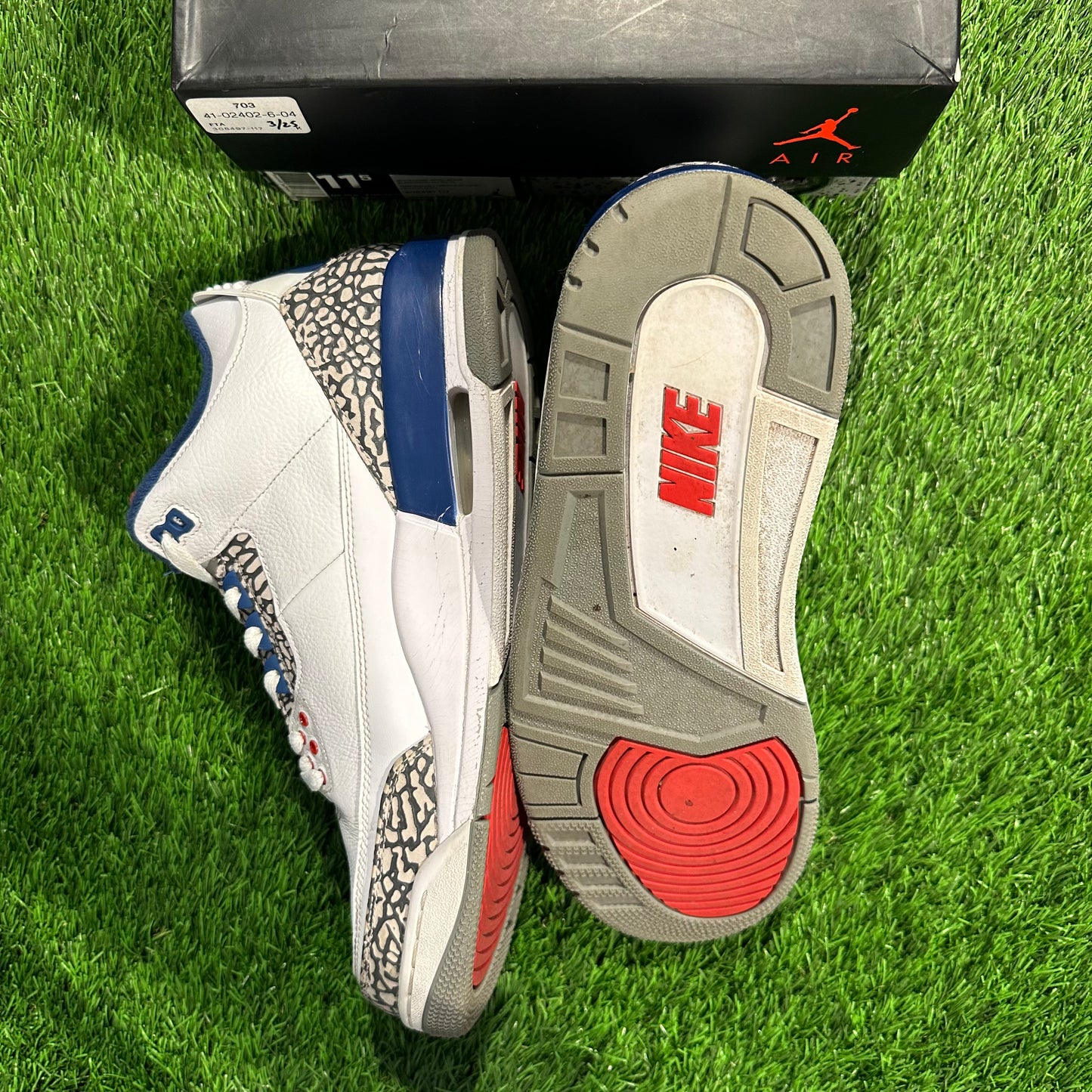Jordan 3 Retro True Blue (2016)